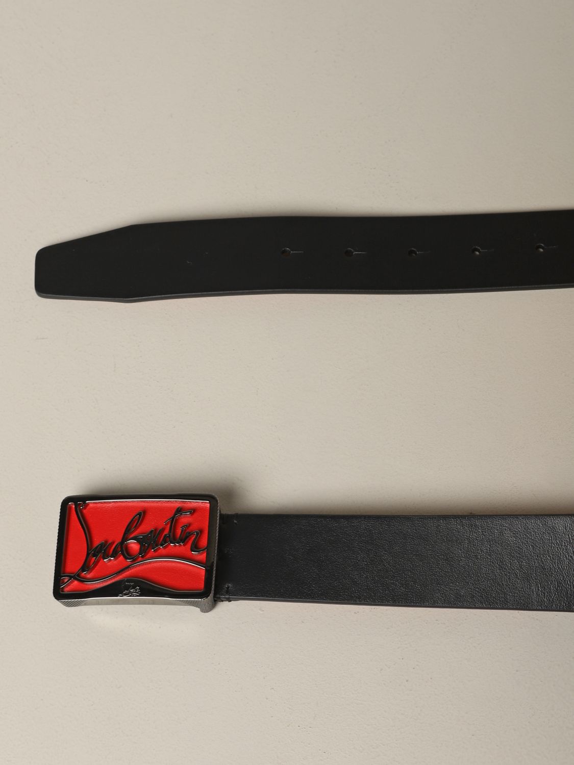 louboutin belt men
