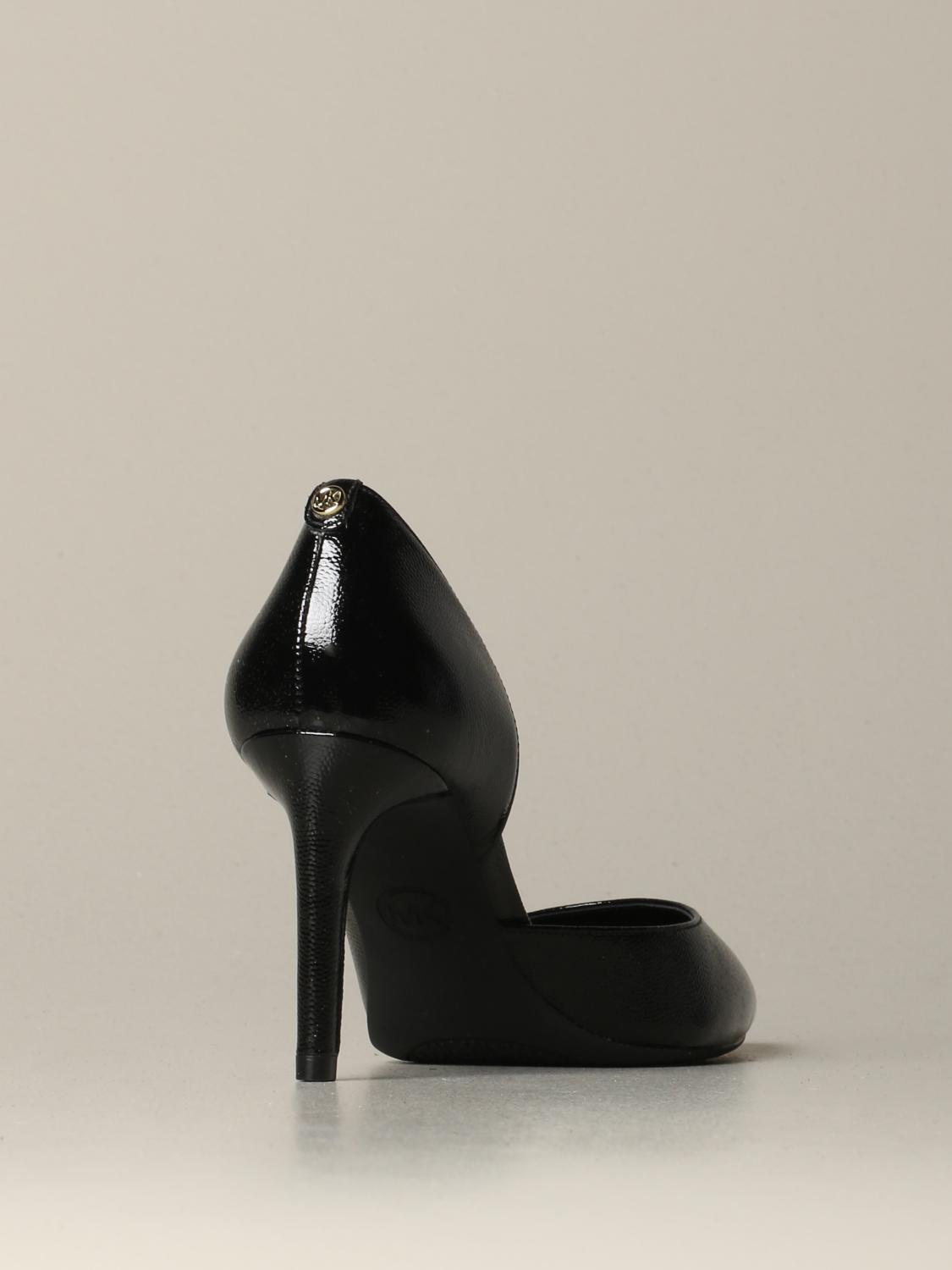 michael kors black court shoes