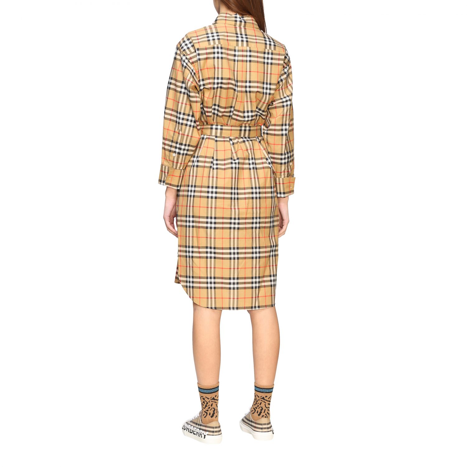 Isotto Burberry check cotton shirt 