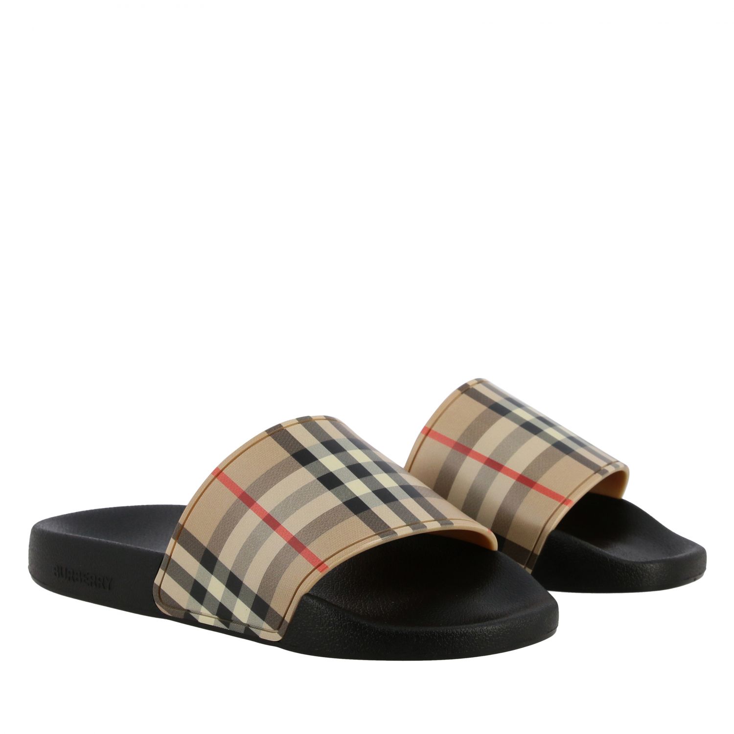 Burberry sandal with check pattern 