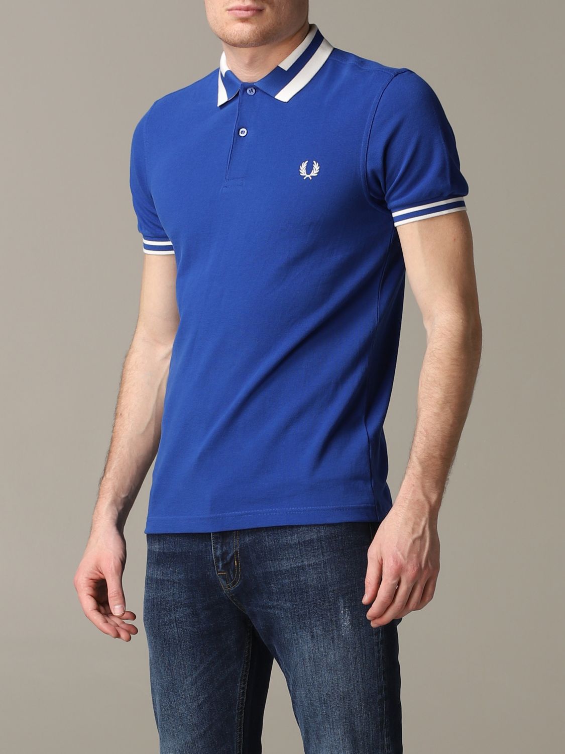 Fred Perry Outlet: T-shirt men | T-Shirt Fred Perry Men Royal Blue | T ...