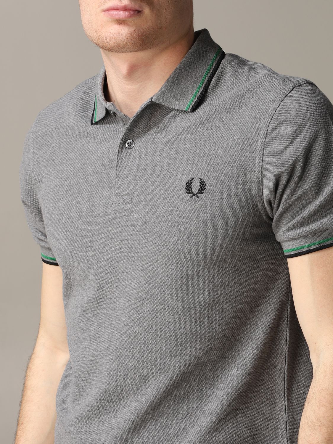 T-shirt men Fred Perry | Polo Shirt Fred Perry Men Grey | Polo Shirt ...
