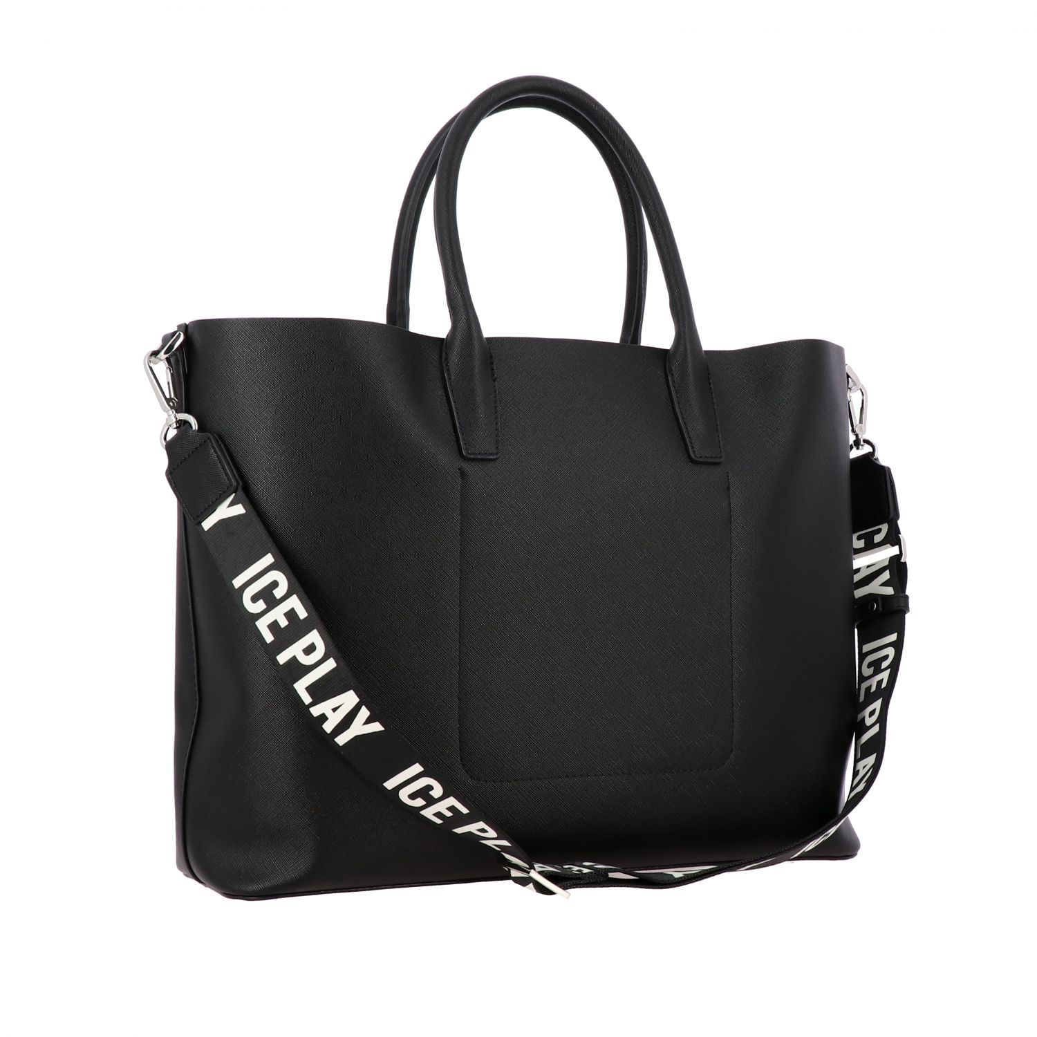 Ice Play Outlet: Tote bags woman - Black | Ice Play Tote Bags 7256 6939 ...
