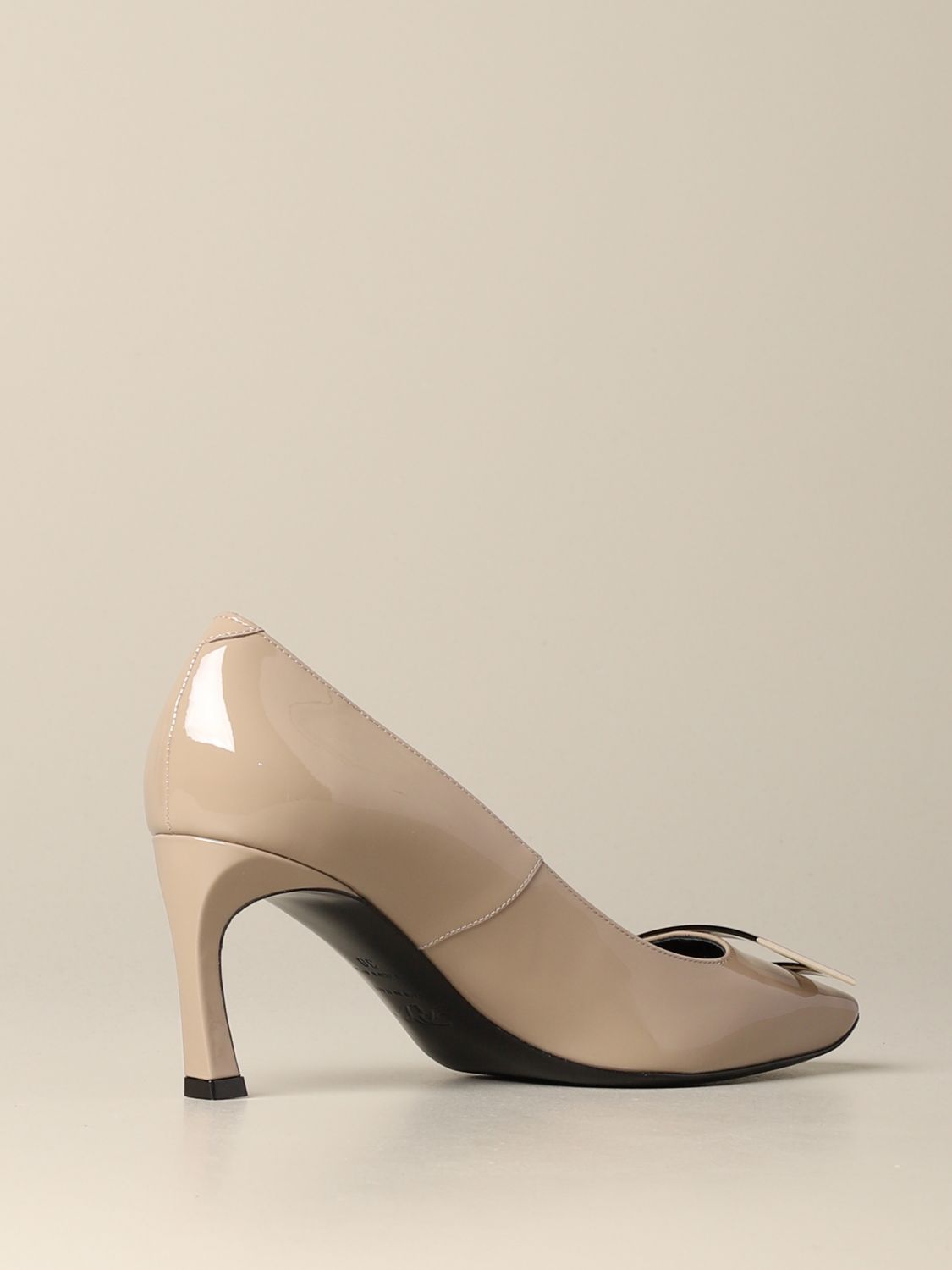 belle vivier trompette pumps in patent leather