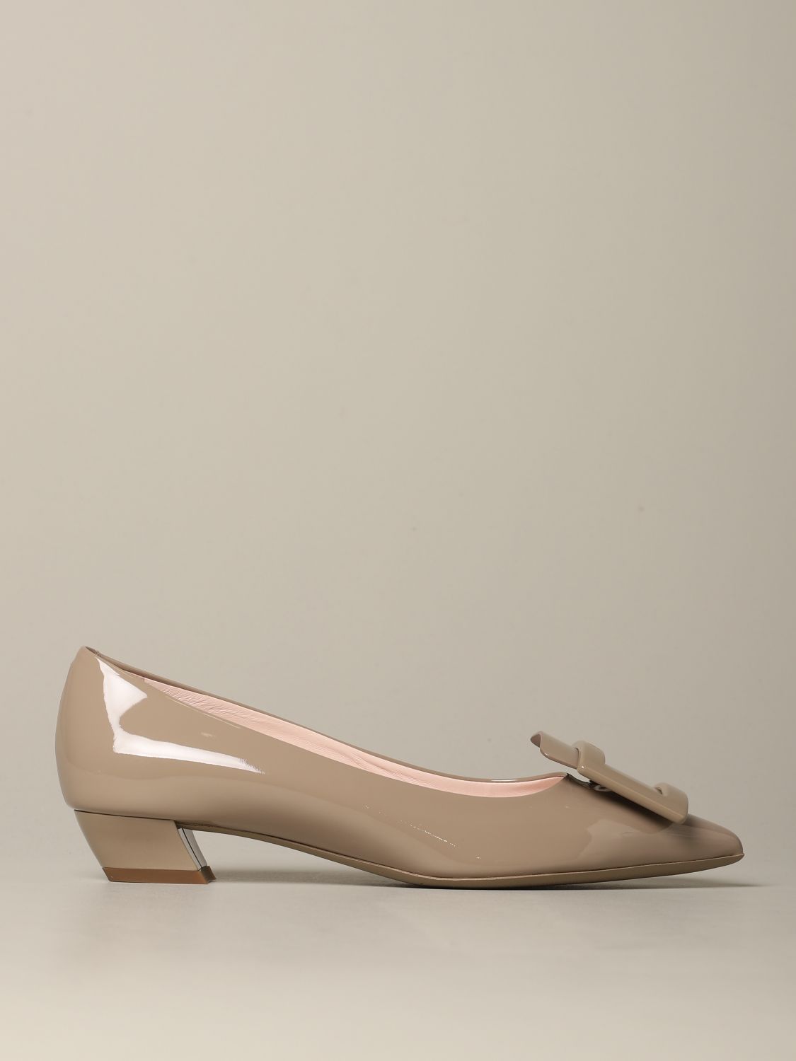 grey ballet pumps