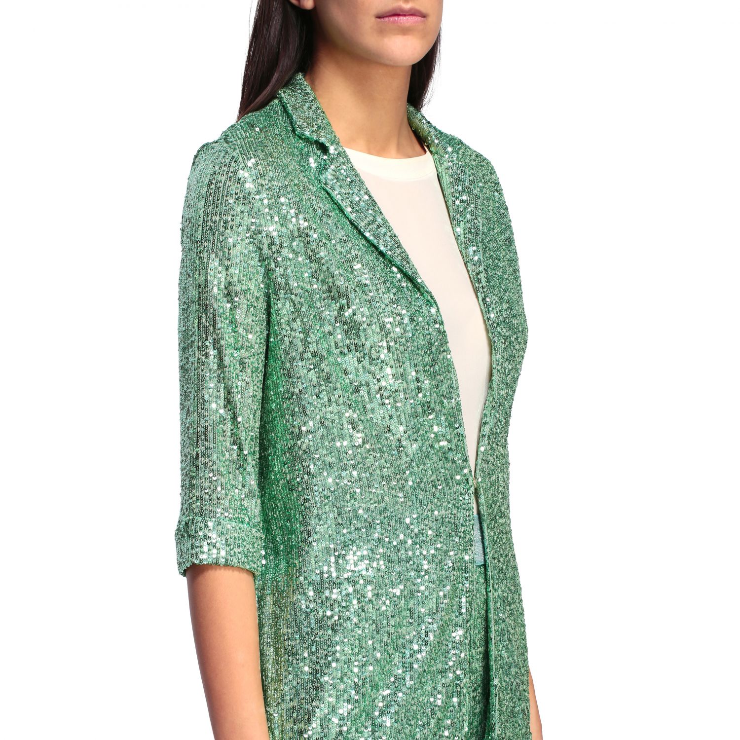 H Couture Outlet Blazer Femme Tailleur H Couture Femme Vert Tailleur H Couture Hj786 2679 Giglio Fr