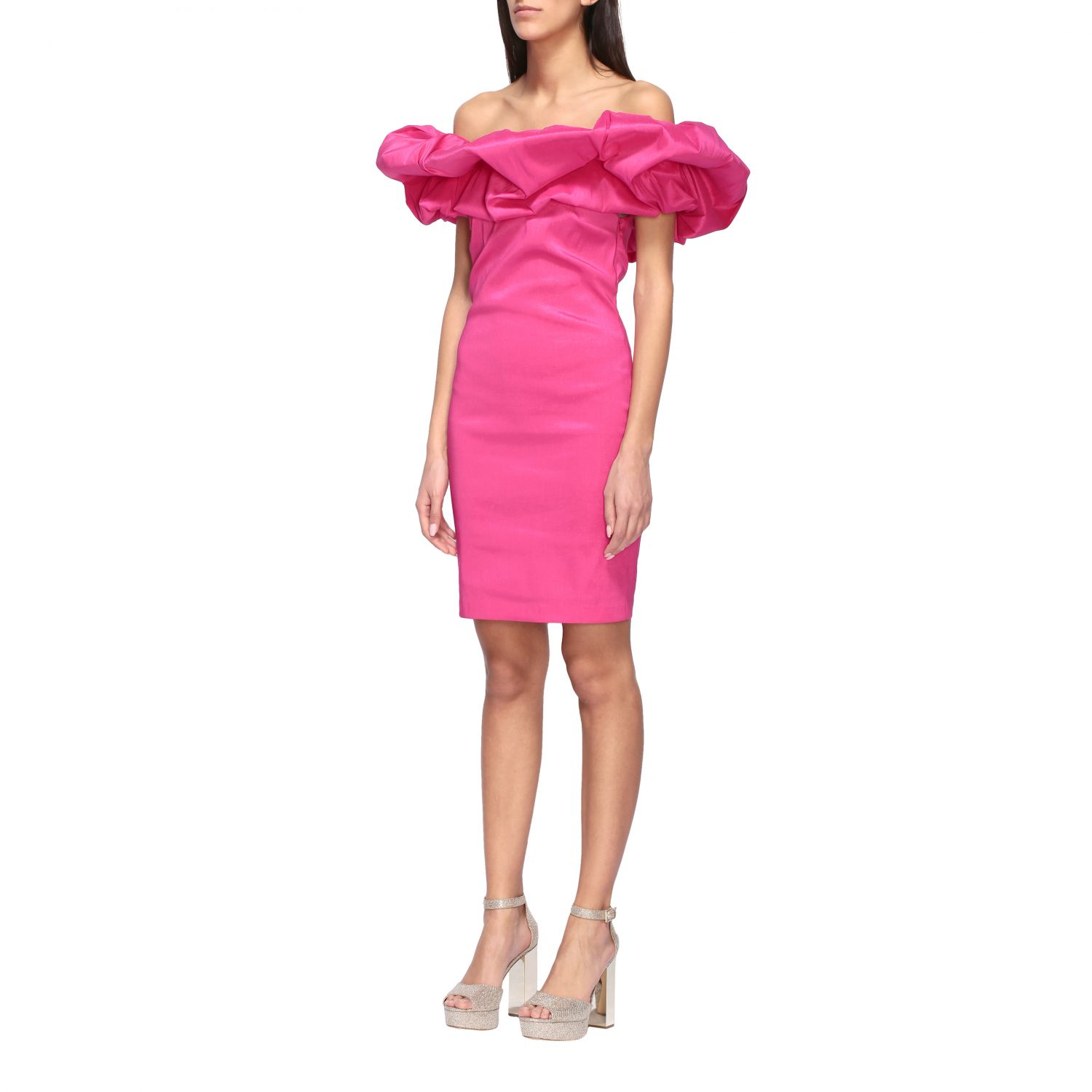 连衣裙 H Couture: 连衣裙 女士 H Couture 紫红色 3