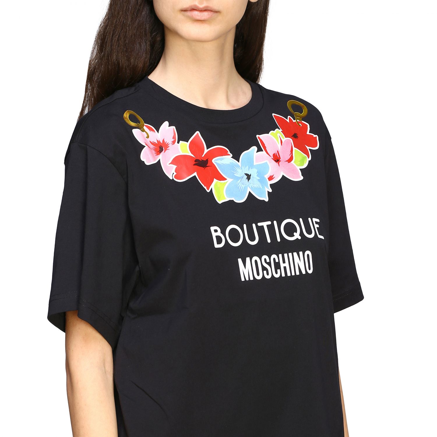 T-Shirt Boutique Moschino Women Black 