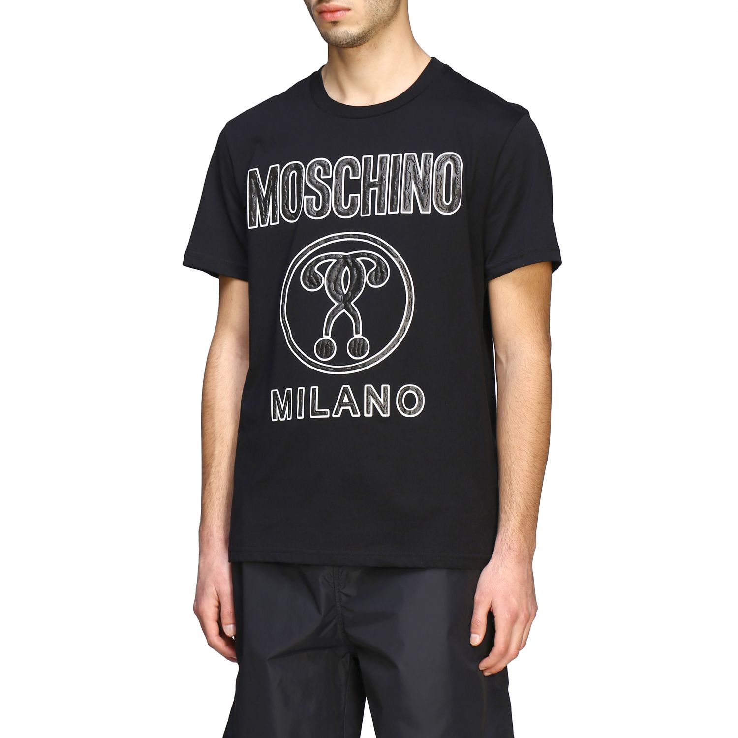 Moschino Couture Outlet: T-shirt men - Black | Moschino Couture t-shirt ...