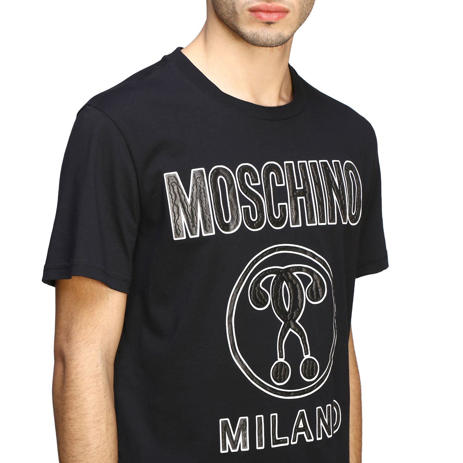 mens moschino polo shirt