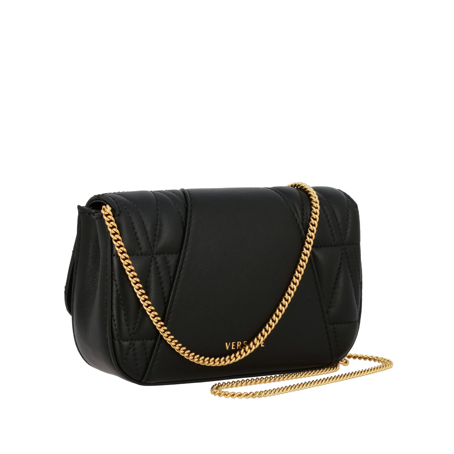 Mini bag Versace: Shoulder bag women Versace black 3
