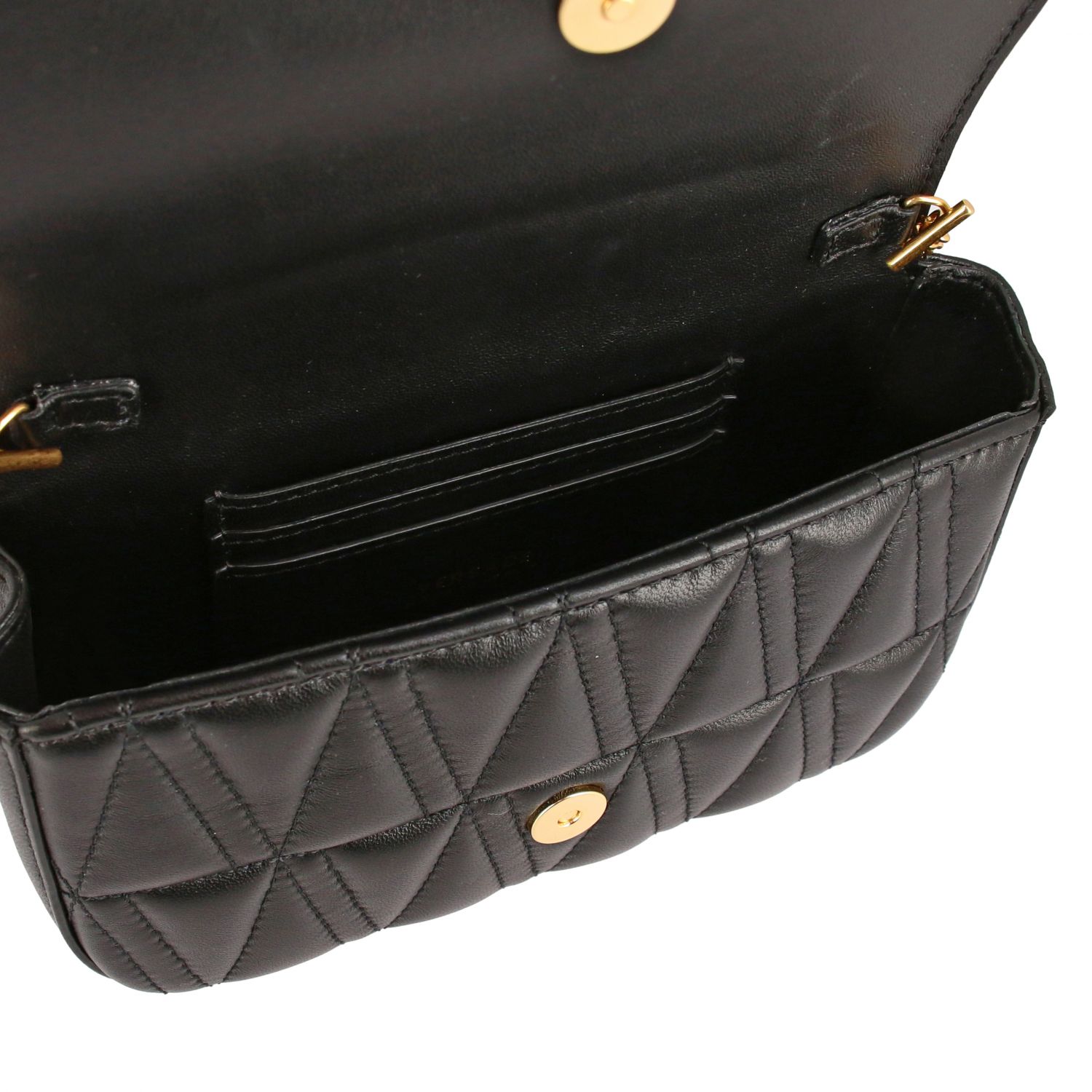 Mini bag Versace: Shoulder bag women Versace black 5