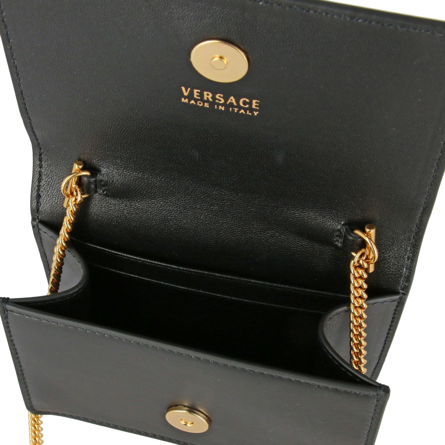 versace mini bucket bag