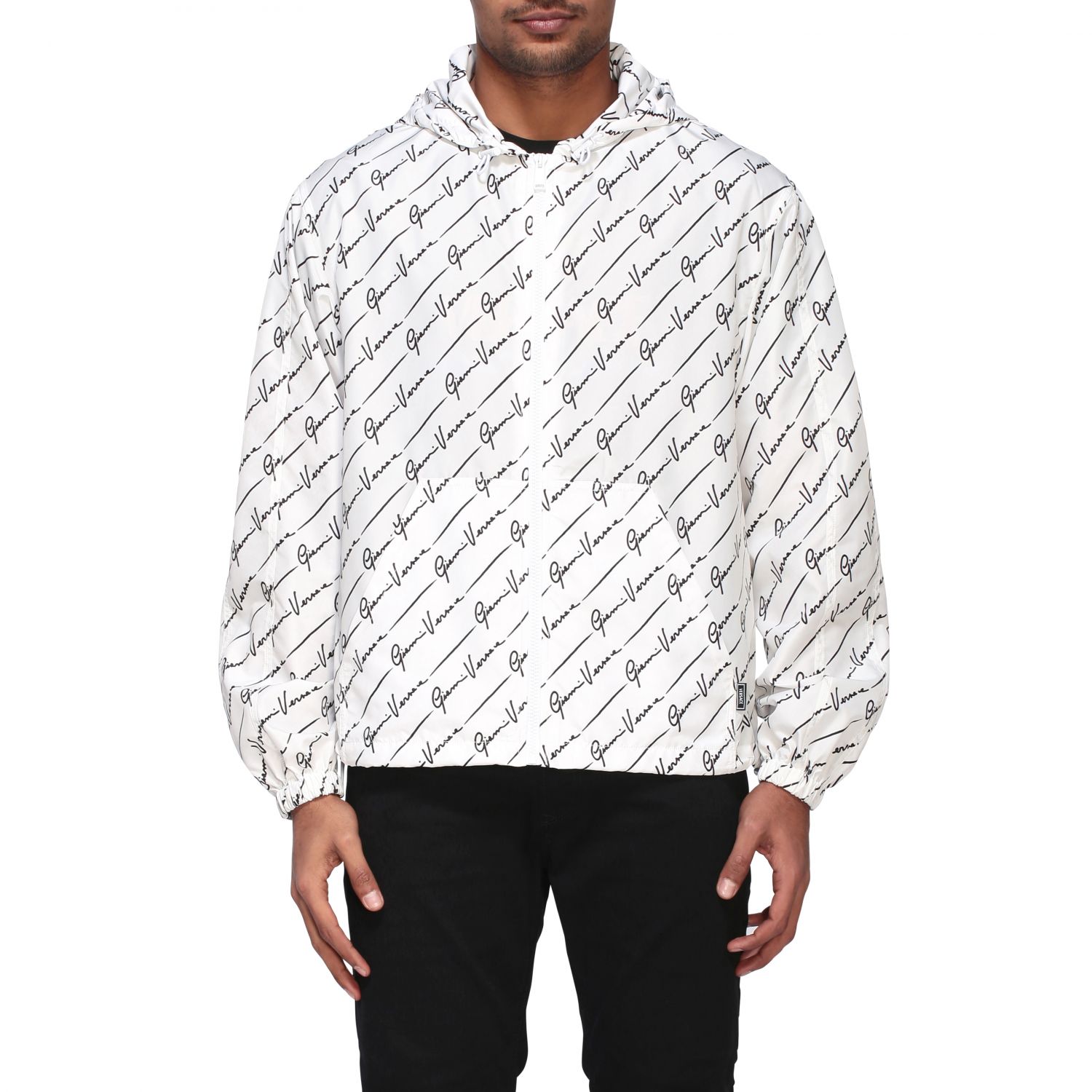 Versace Outlet Jacket men White Jacket Versace A82747 A232862