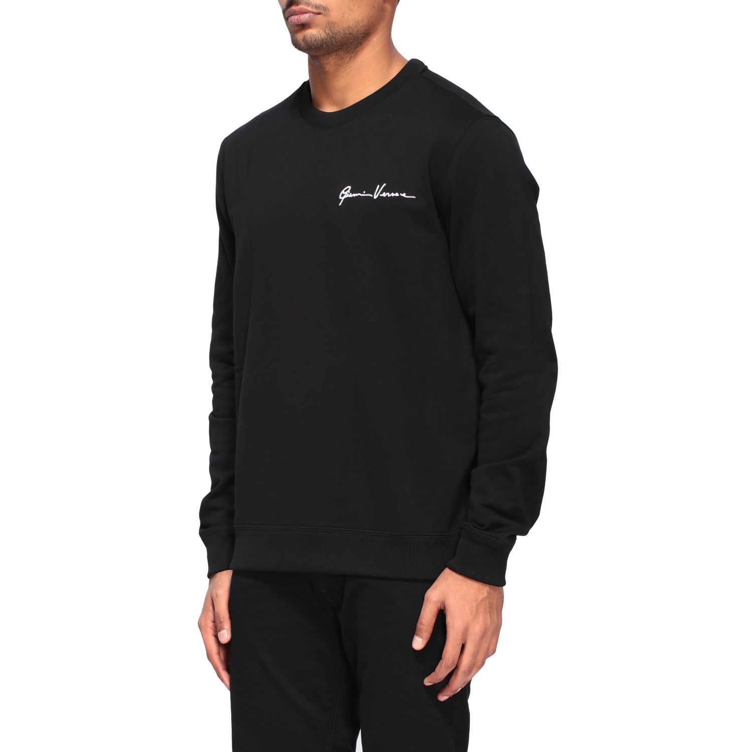 versace crew neck sweatshirt