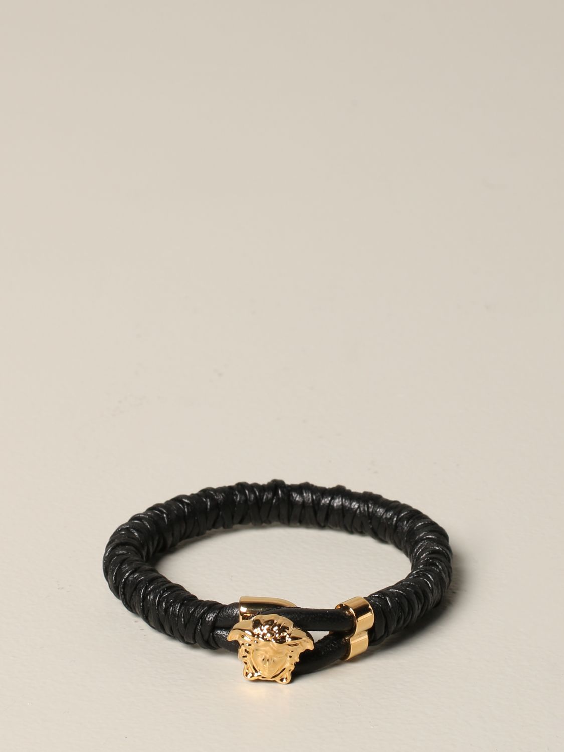 versace bracelet black