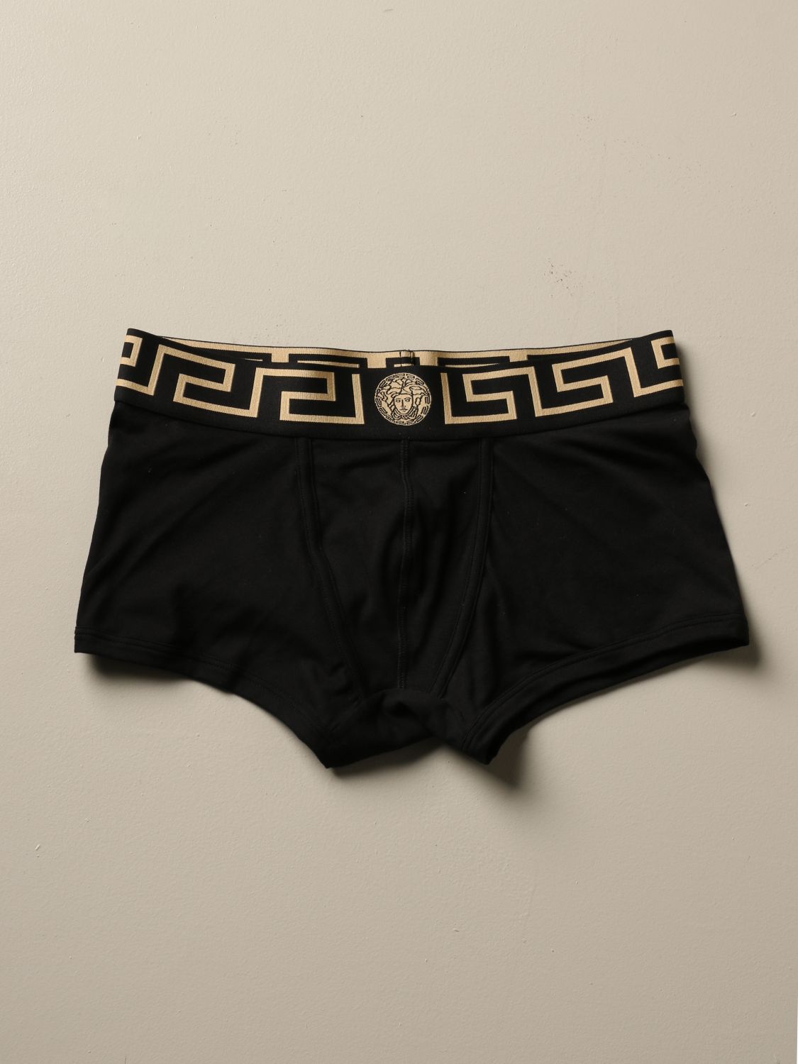 Versace Underwear Outlet: Mutanda a parigamba - Nero | Intimo Versace