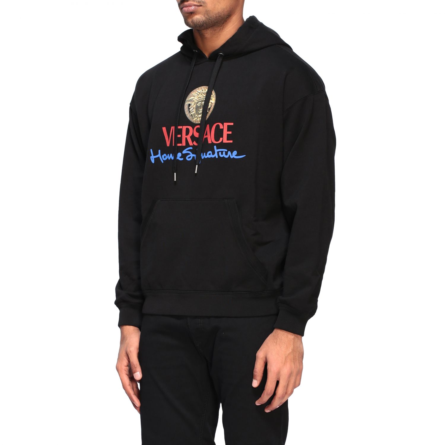 versace hooded sweatshirt