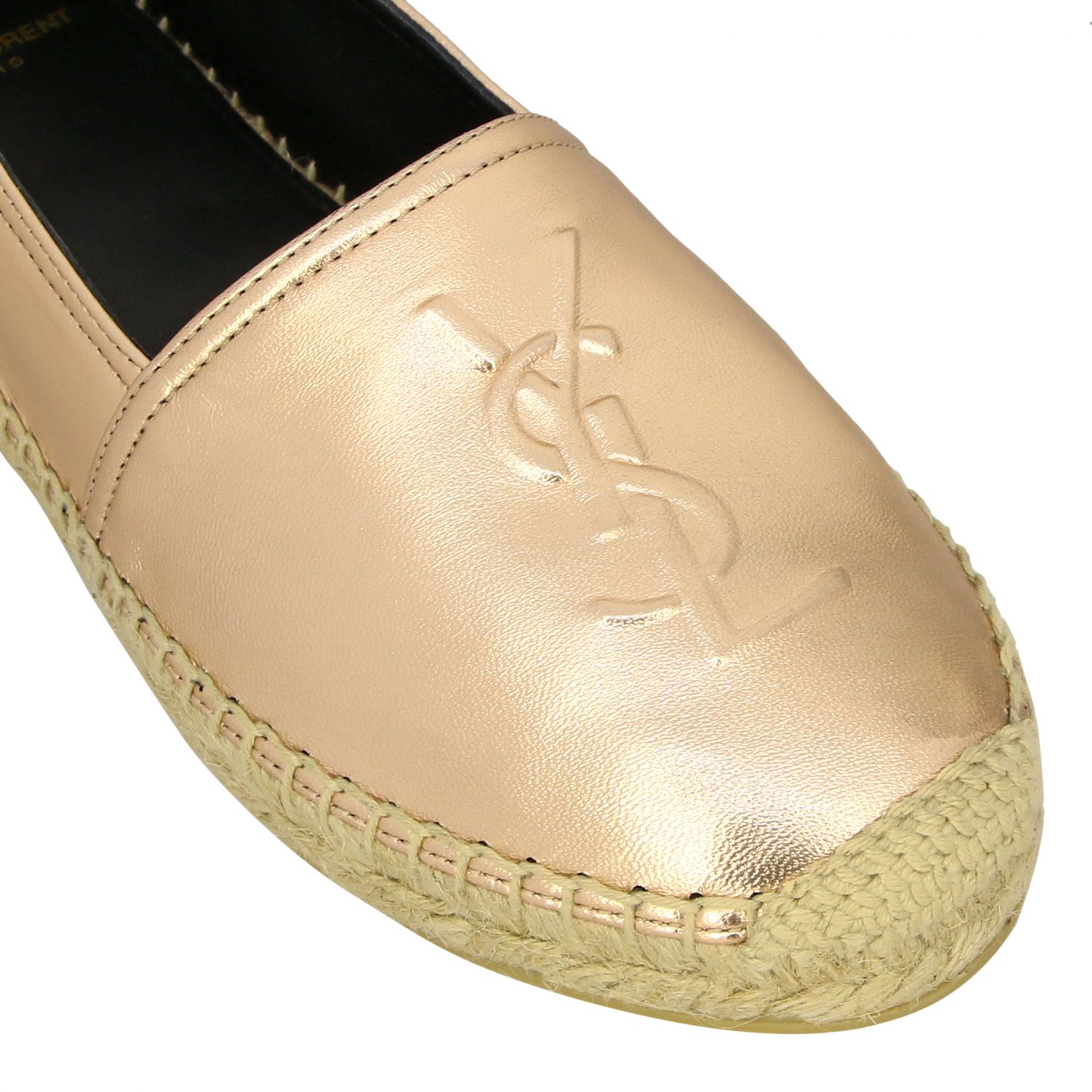 ysl espadrilles gold