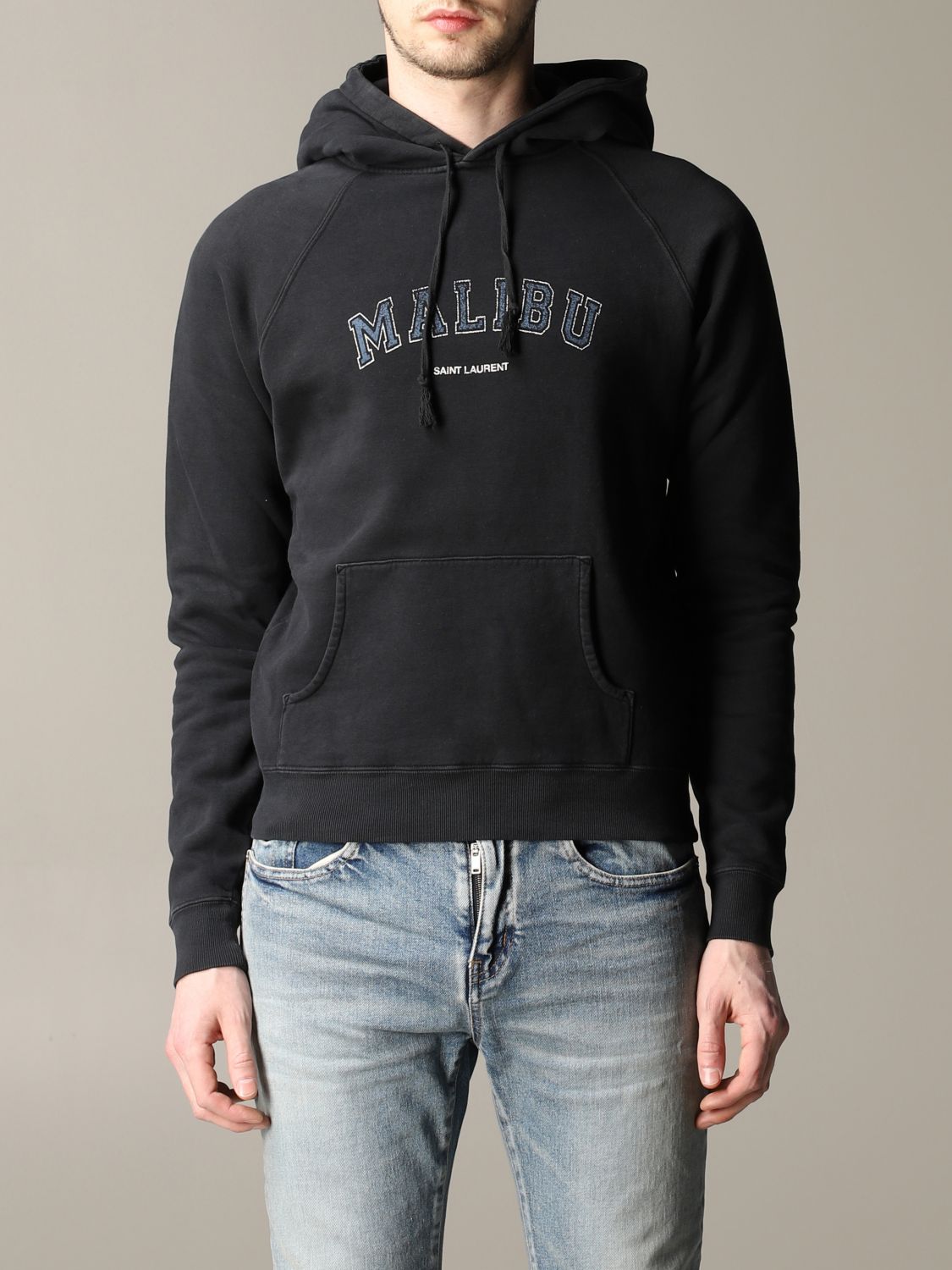 Buy > men's saint laurent hoodie > in stock