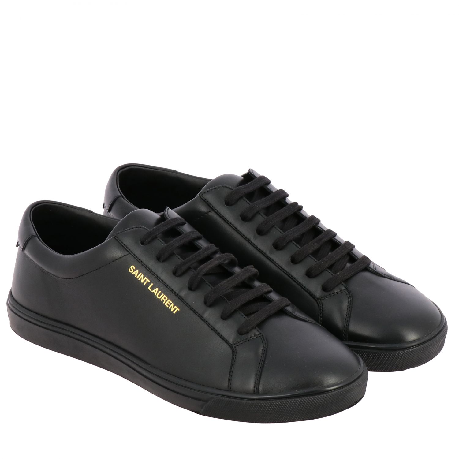 ysl black men's sneakers