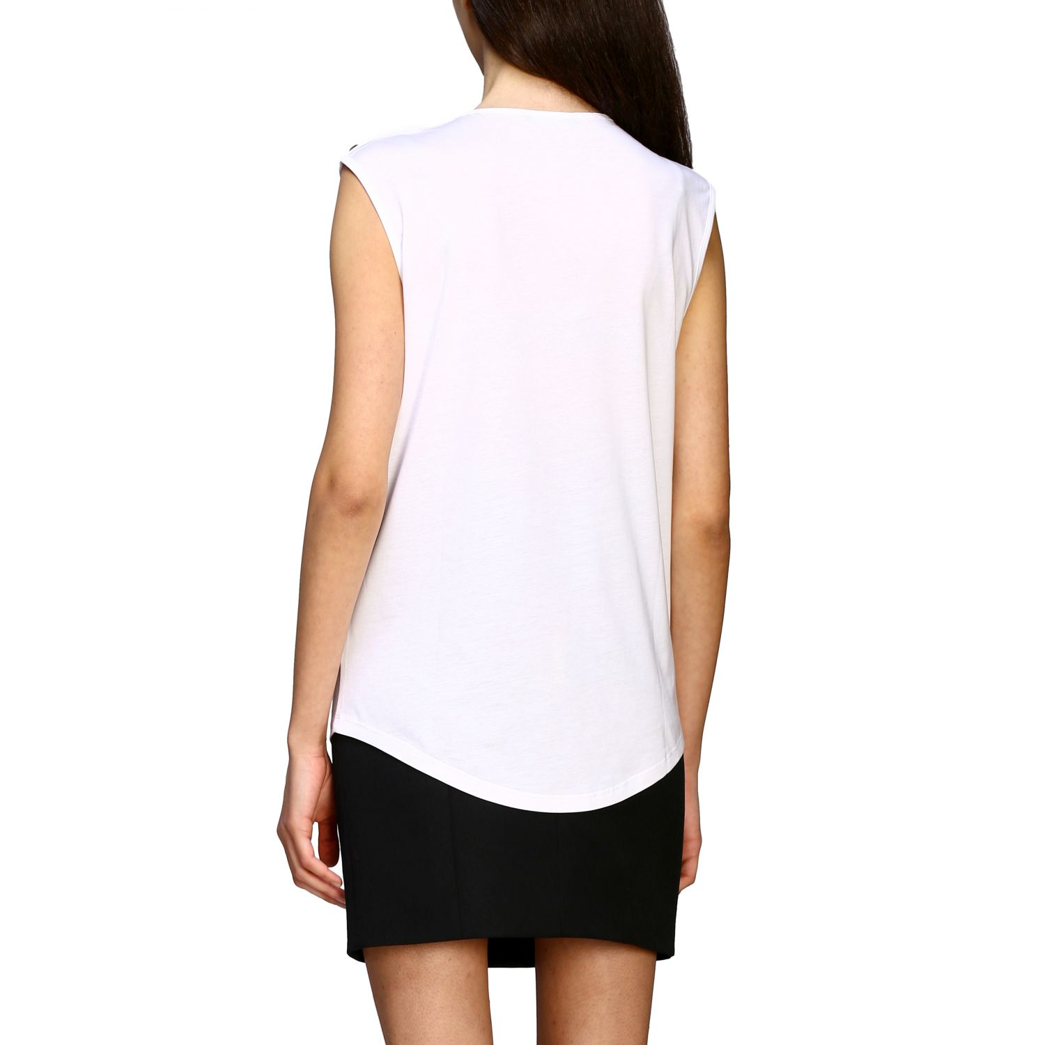Balmainアウトレット：tシャツ レディース - ホワイト | GIGLIO.COMオンラインのBalmain Tシャツ TF11000I386