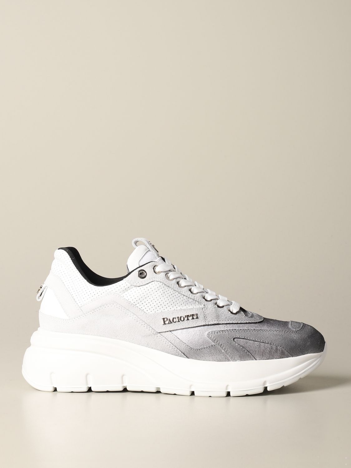 Paciotti 4Us Outlet: sneakers for man - Black | Paciotti 4Us sneakers ...