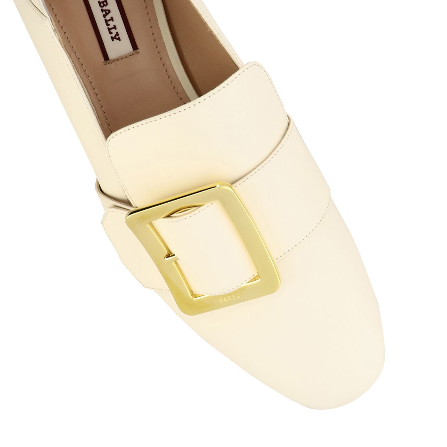 bally buckle loafers