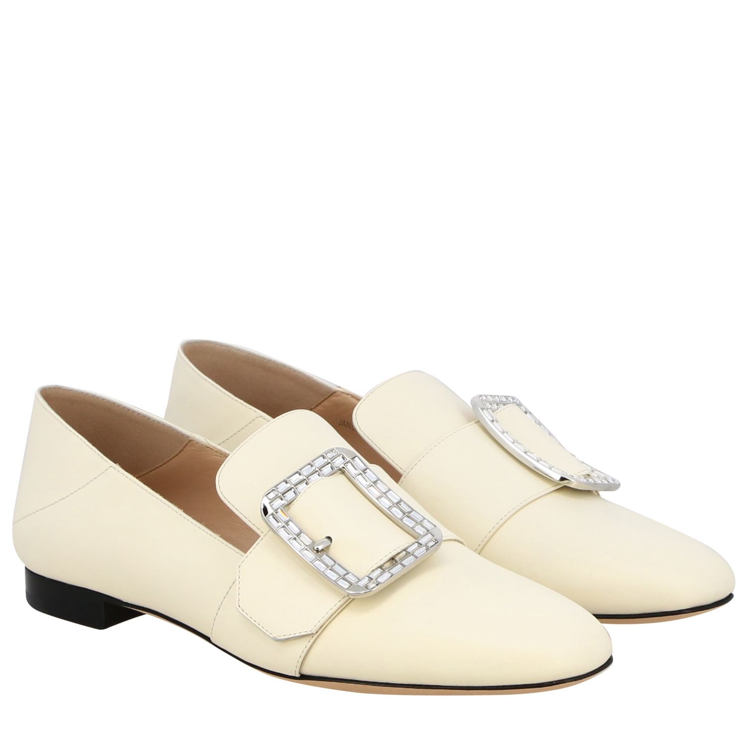 bally buckle loafers