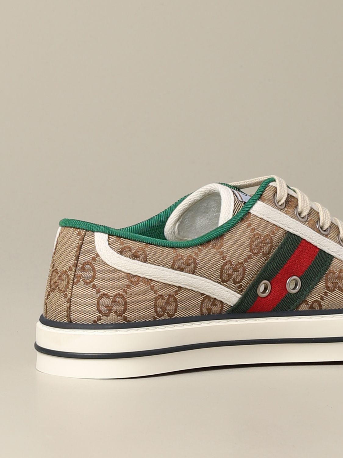 ◎VIP価格◎】GUCCI JUNIOR Tennis 1977 レザースニーカー (GUCCI