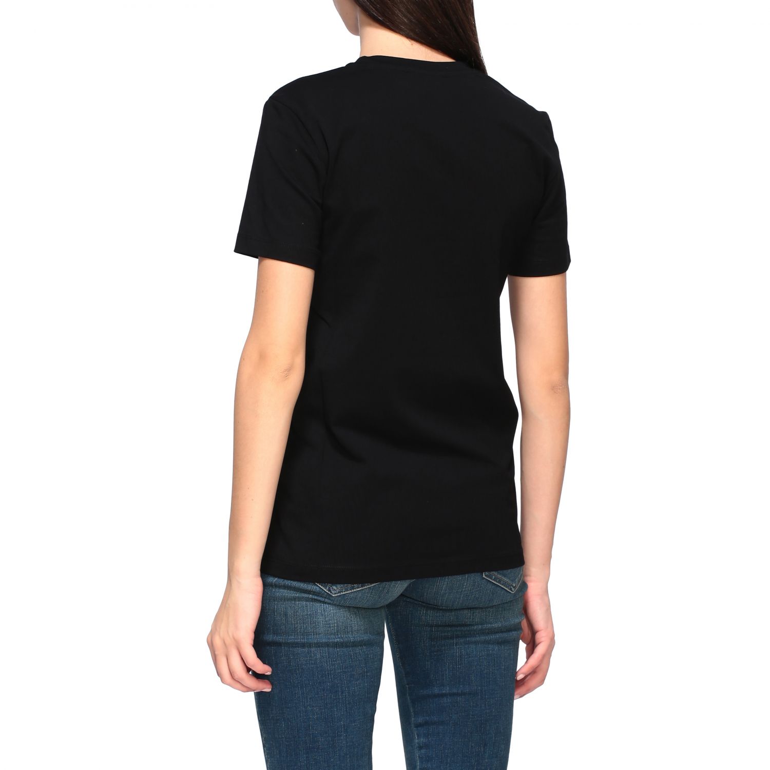 Diesel Outlet: T-shirt women | T-Shirt Diesel Women Black | T-Shirt ...