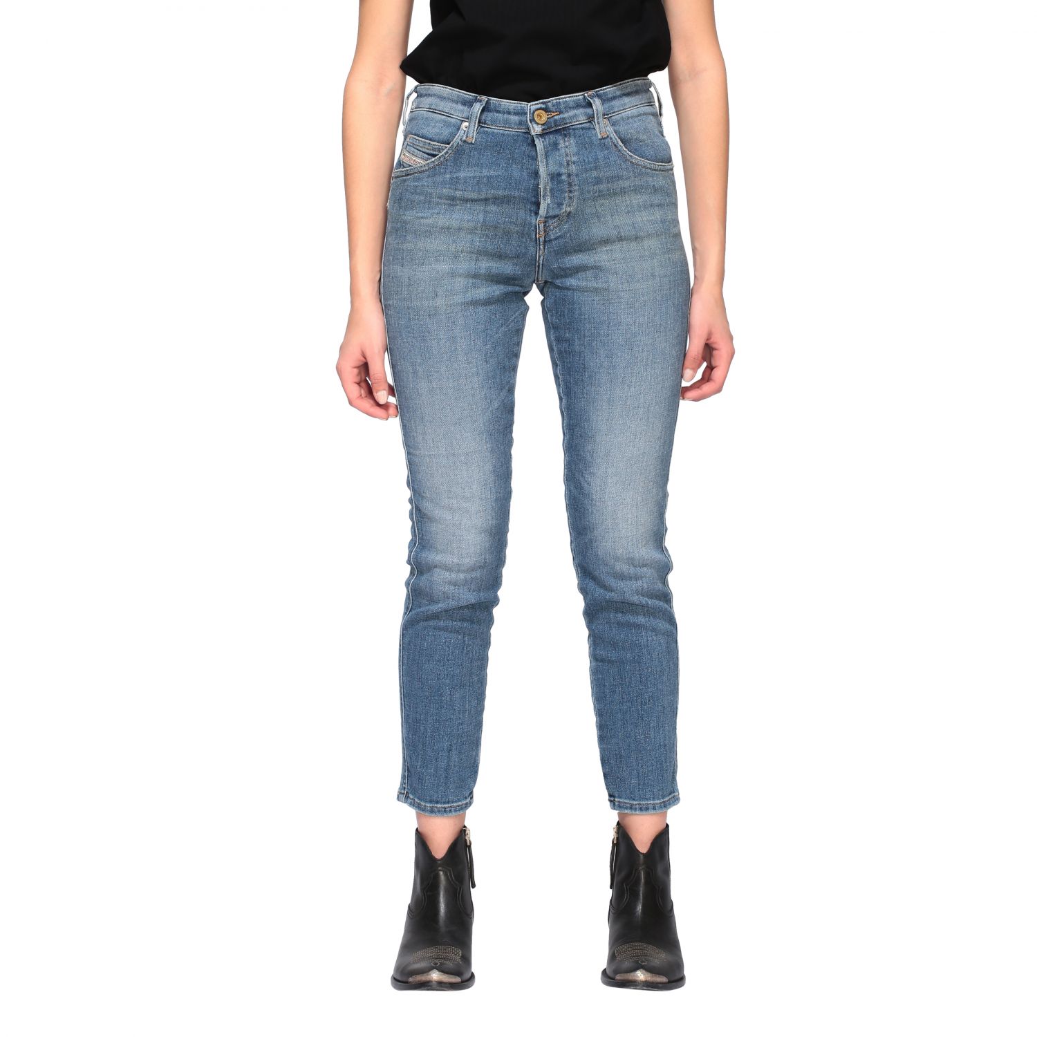 Diesel Outlet: Babhila regular-waisted skinny jeans | Jeans Diesel ...