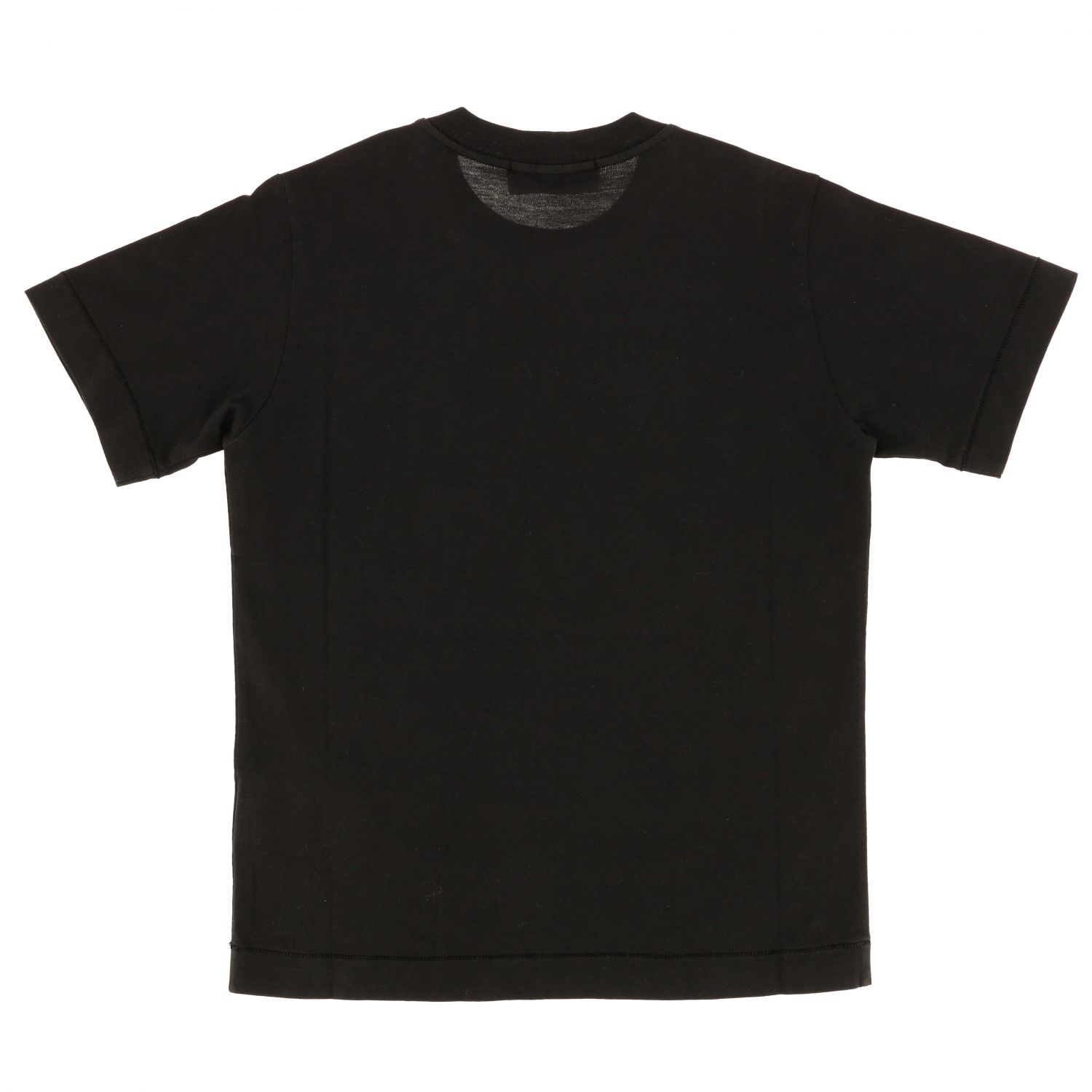 T-shirt Stone Island Junior: Stone Island Junior t-shirt with short sleeves and logo black 2