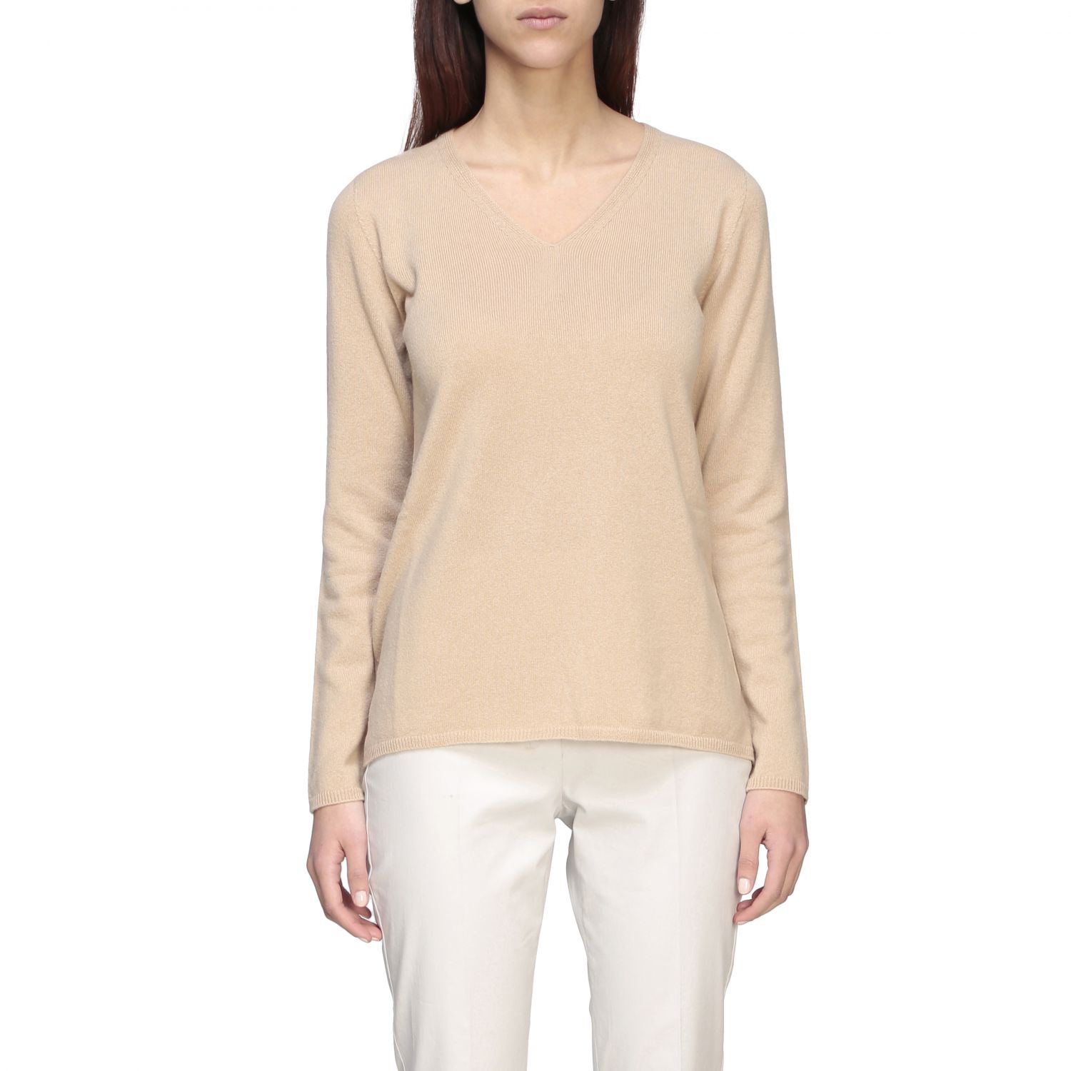 S MAX MARA: sweater for woman - Camel | S Max Mara sweater 93610501600 ...