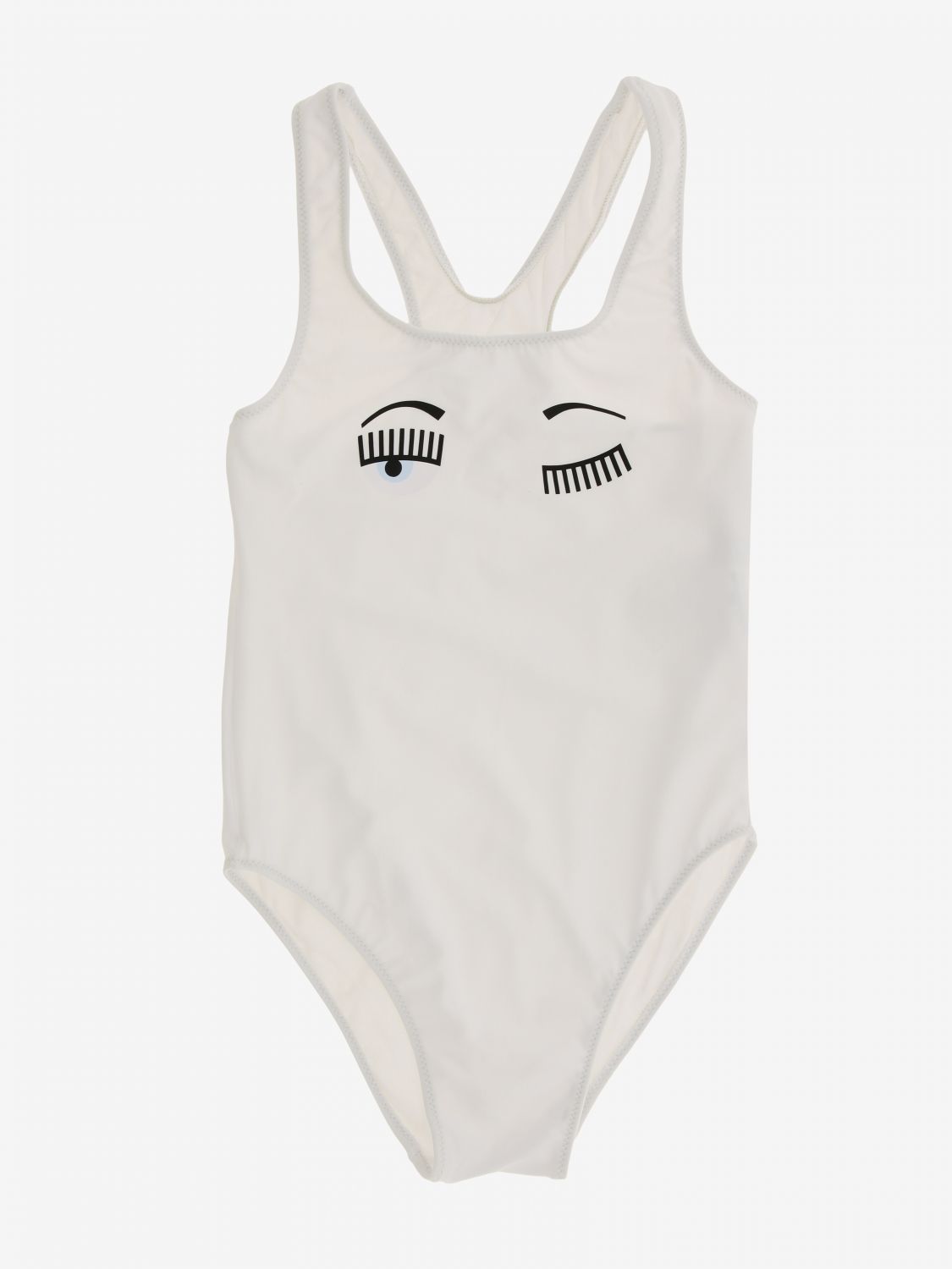 kids white swimsuit