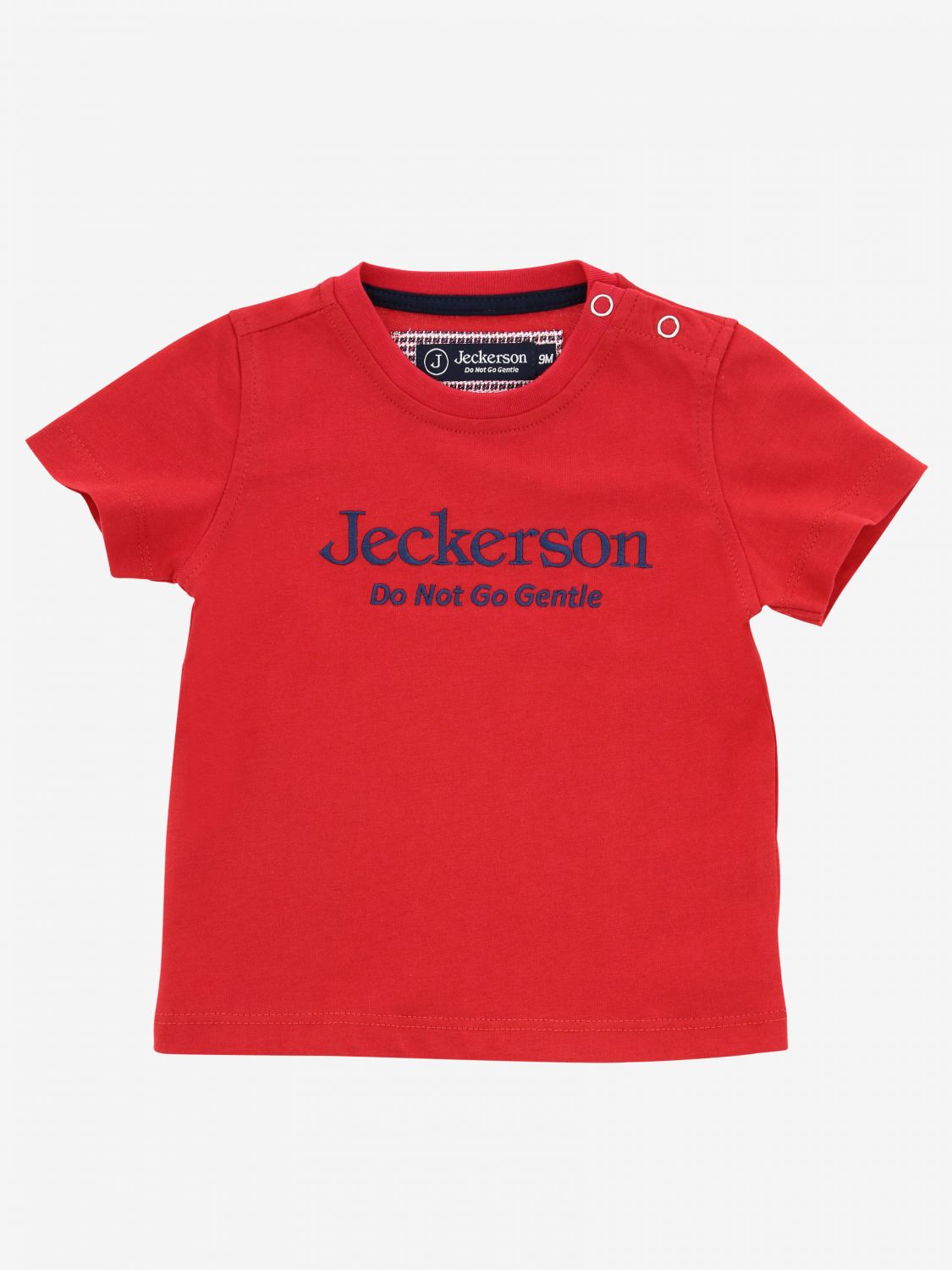 Jeckerson Outlet: T-shirt with logo print - Red | T-Shirt Jeckerson JN1884  GIGLIO.COM