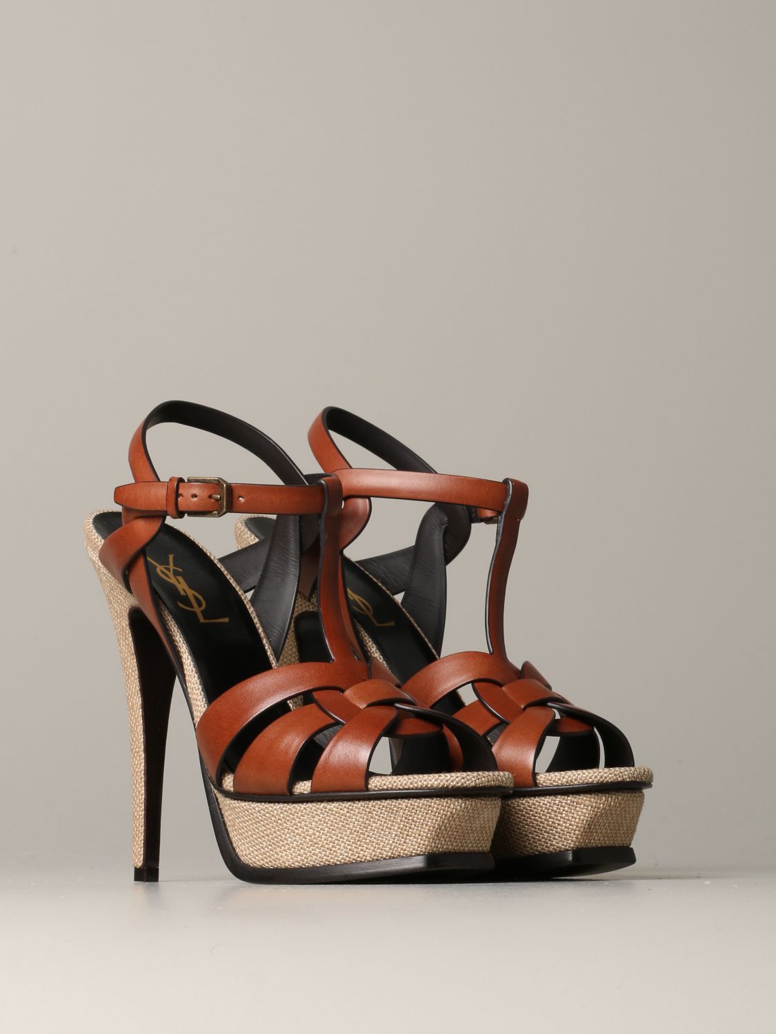 saint laurent high heel sandals
