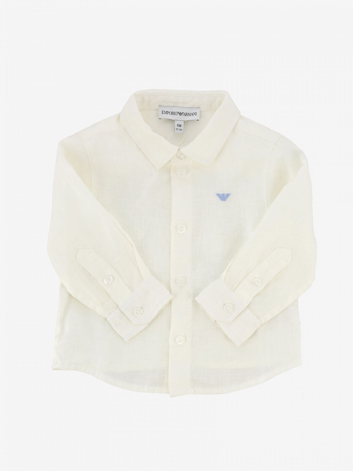 emporio armani linen shirt