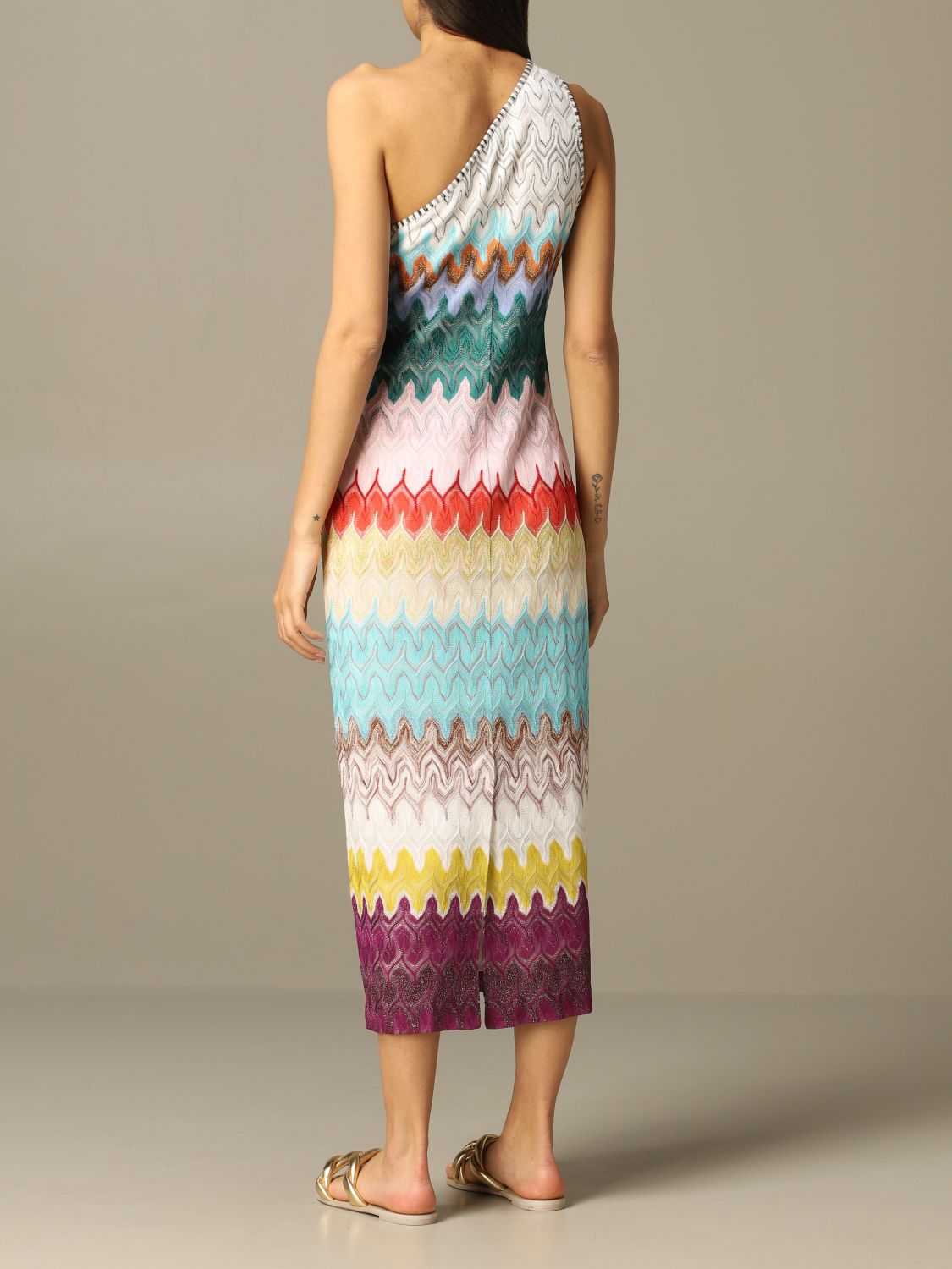 missoni backless dress