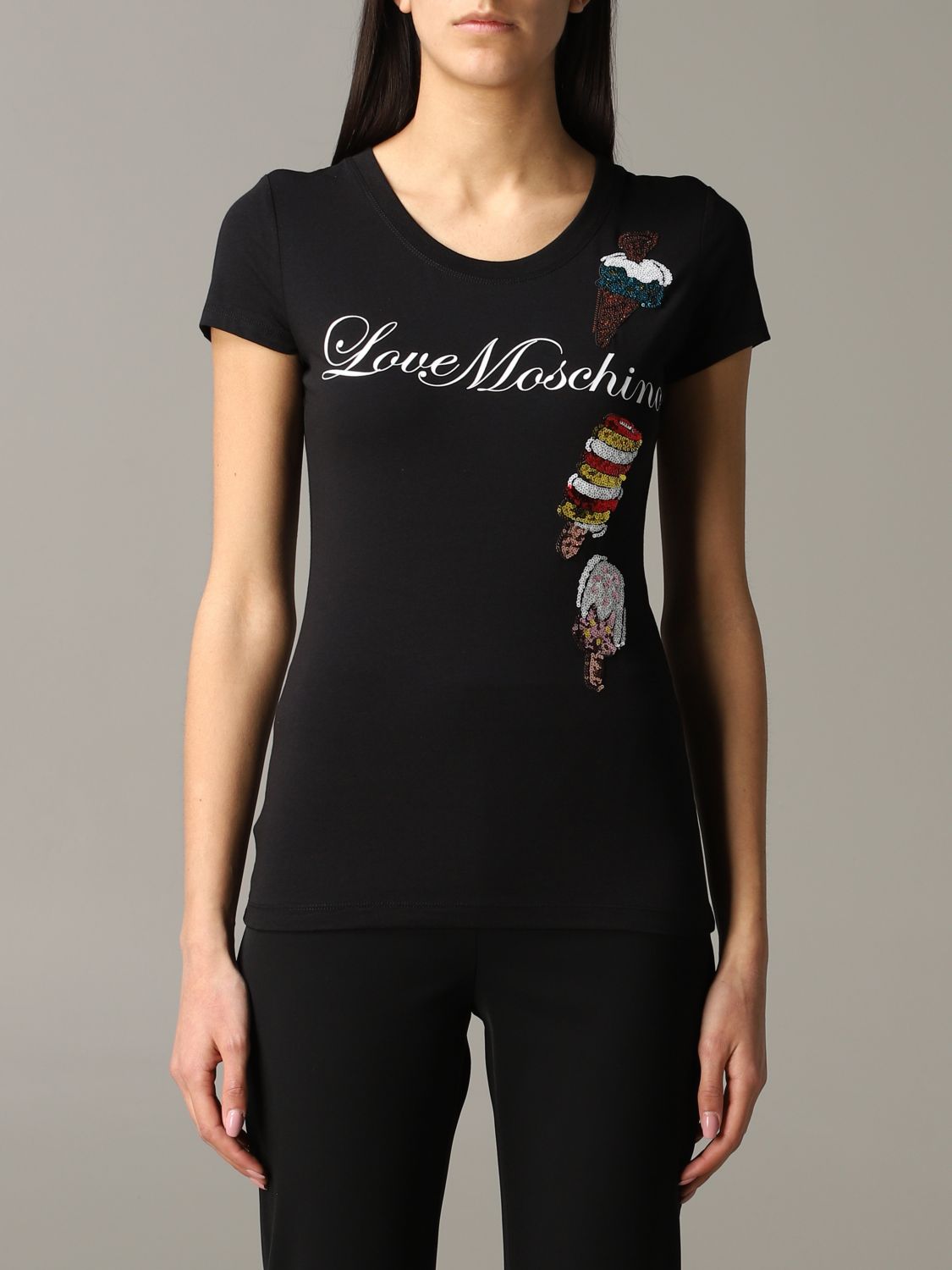 T-Shirt Love Moschino W4B195F E1698 
