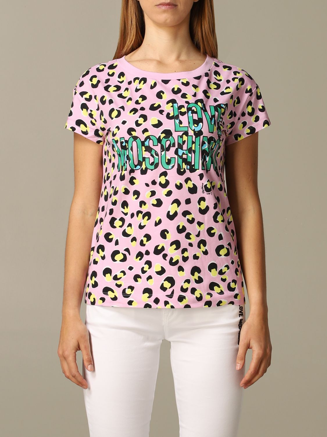 LOVE MOSCHINO Tshirt women TShirt Love Moschino Women Pink T