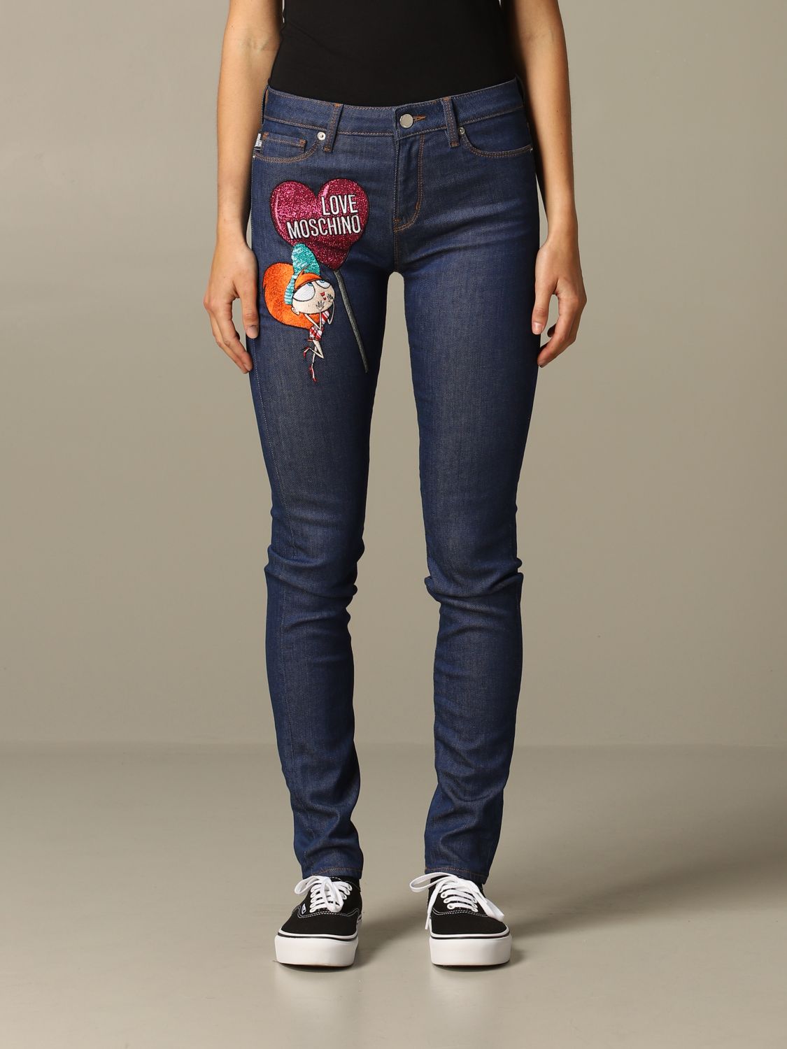 Jeans Love Moschino WQ38747 S3409 Giglio EN
