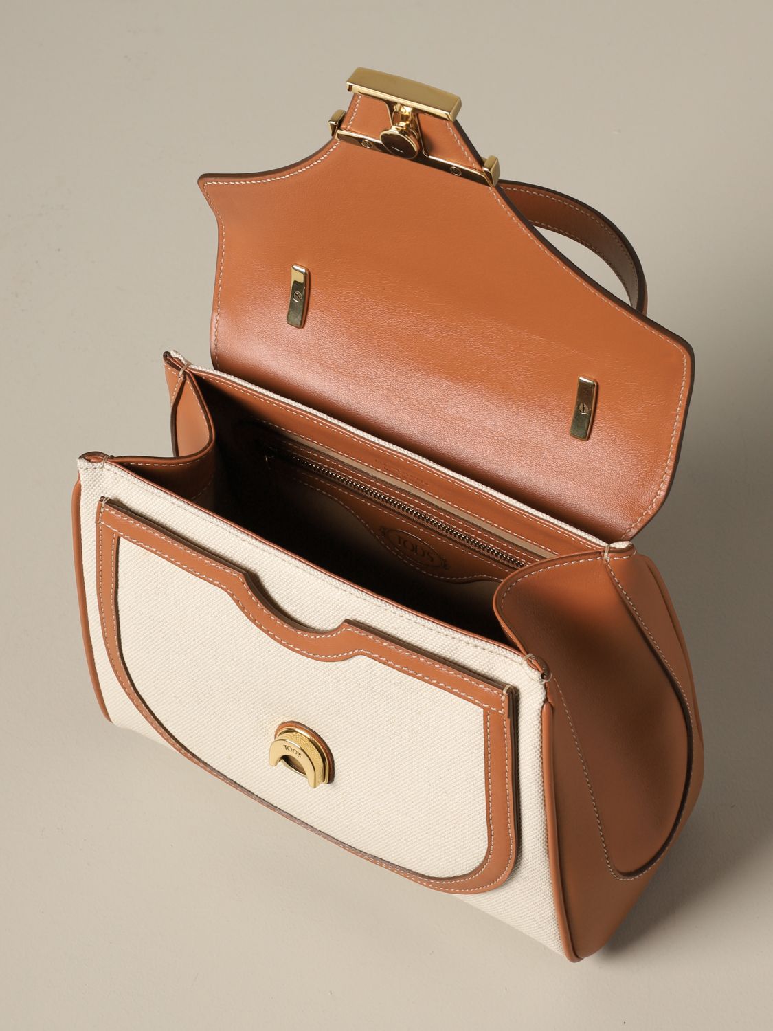 Handbag Tod's: Shoulder bag women Tod's brick red 4