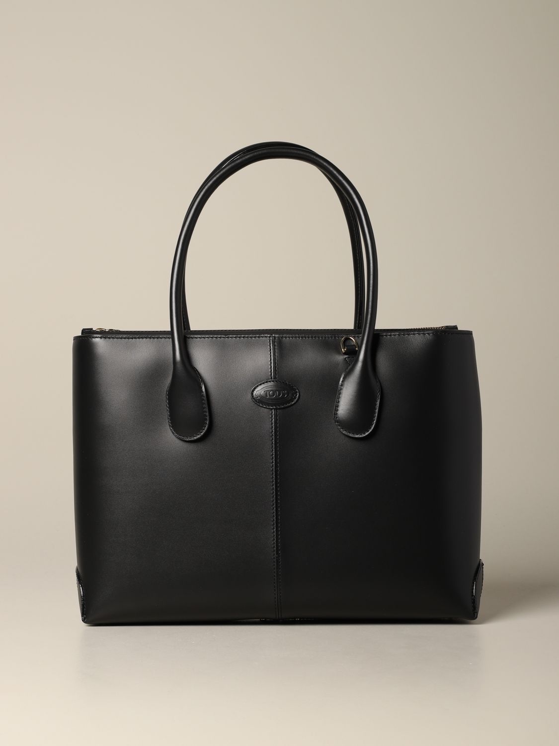 Tods Outlet: Borsa D bag Tod's shopping media in pelle | Borse Tote Tods  Donna Nero | Borse Tote Tods XBWDBAA0300 RII GIGLIO.COM