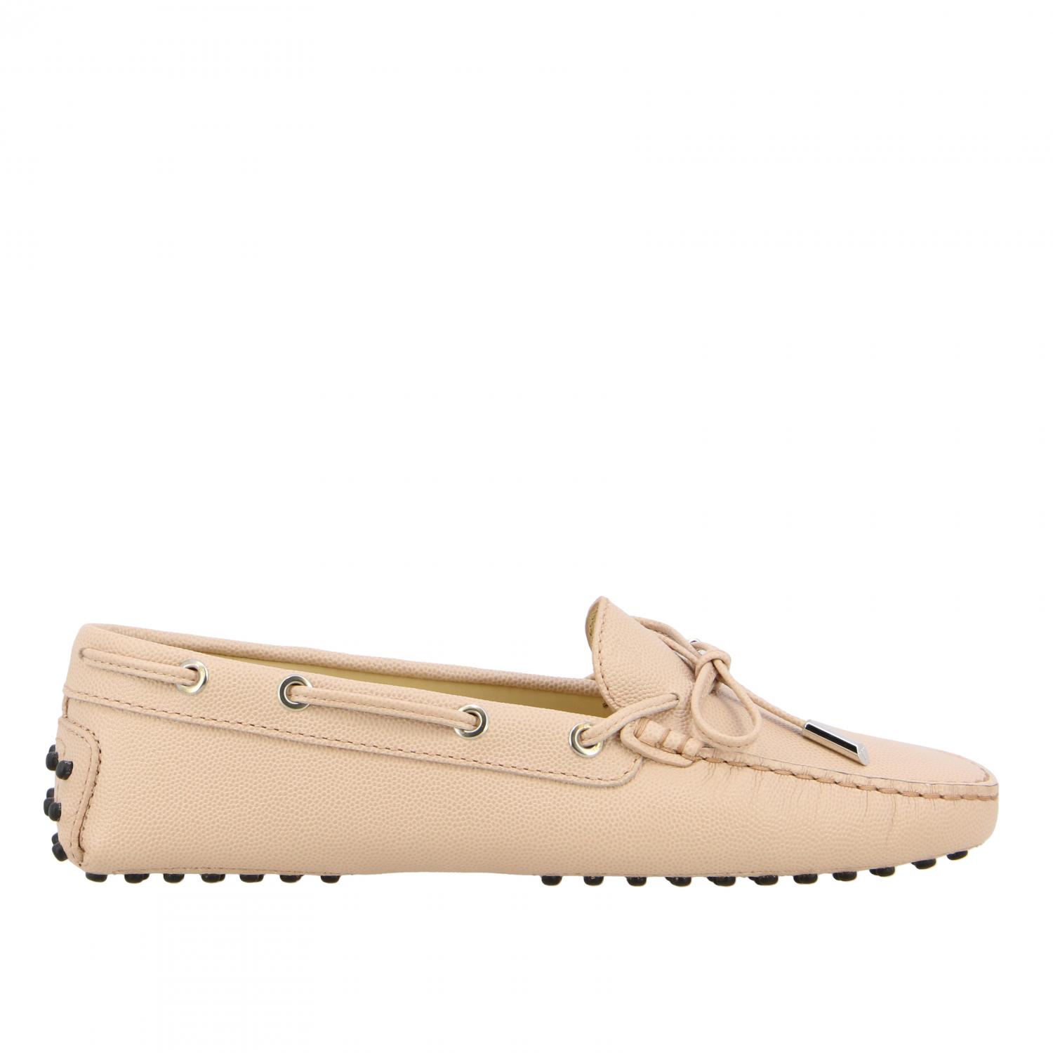 tod's pink loafers