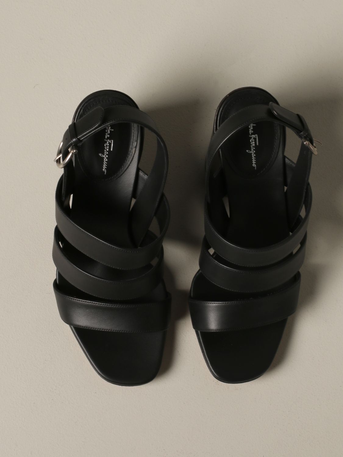 Heeled sandals Salvatore Ferragamo: Shoes women Salvatore Ferragamo black 3