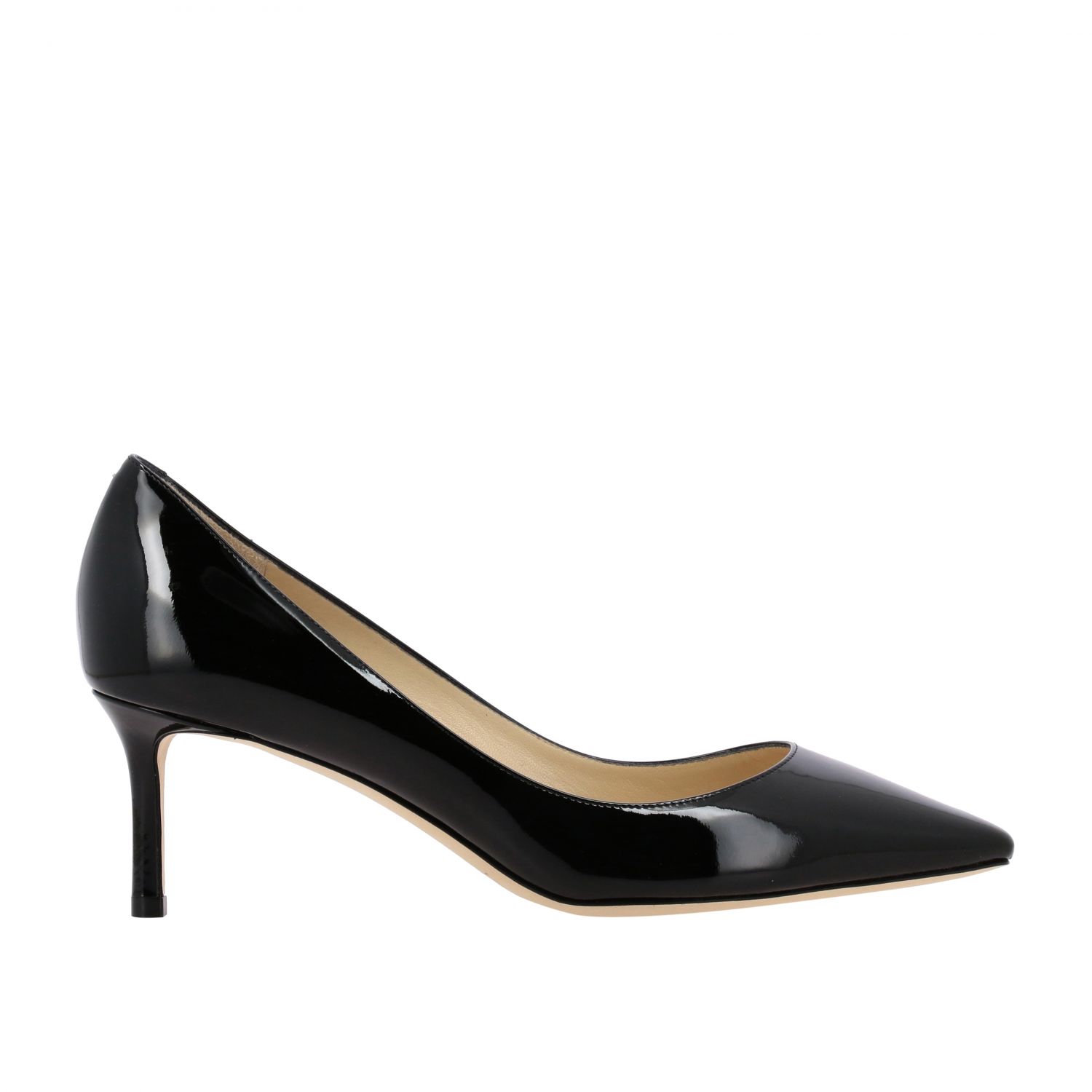 Jimmy Choo Outlet: Romy pumps in patent leather - Black | Jimmy Choo ...