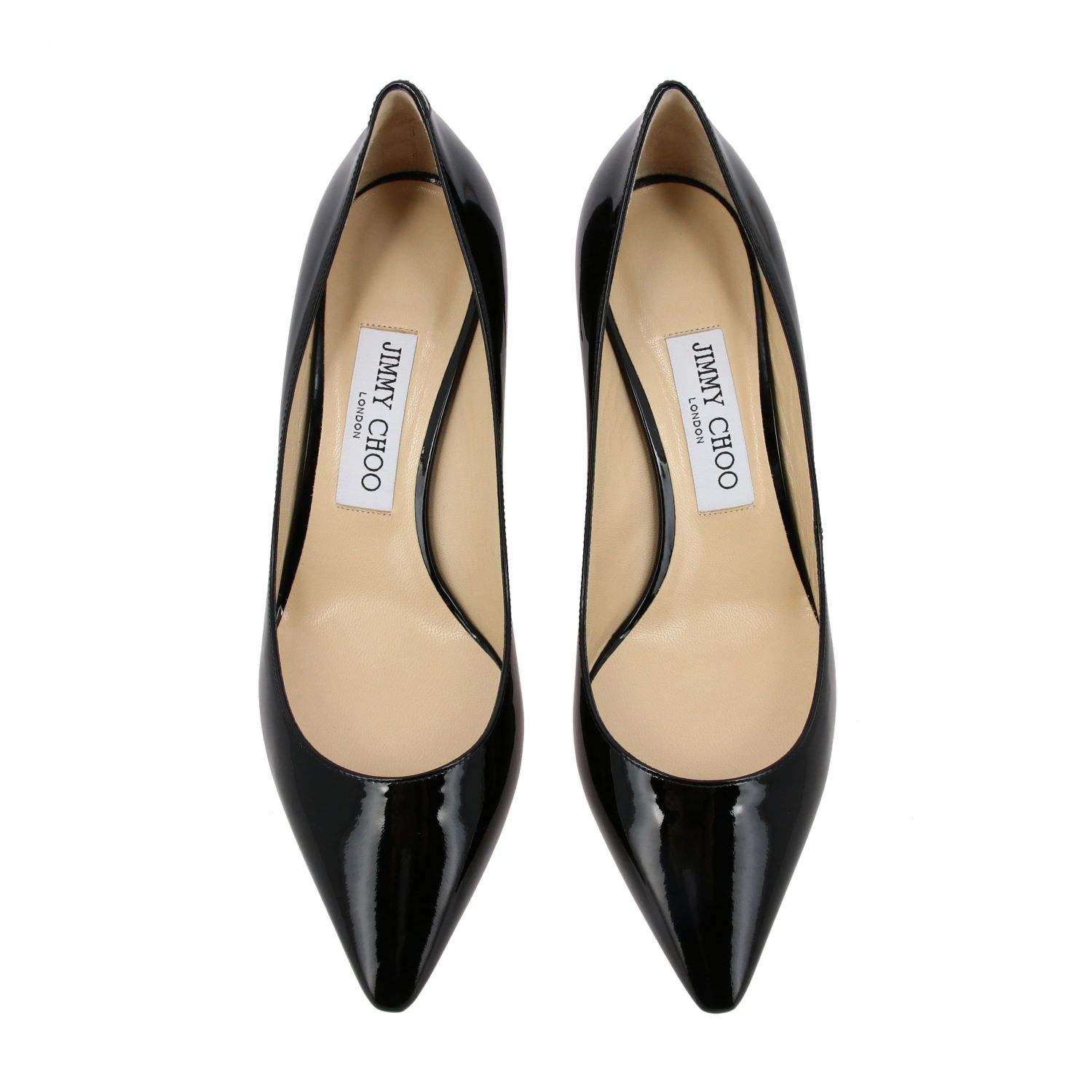 Jimmy Choo Outlet: Romy pumps in patent leather - Black | Jimmy Choo ...