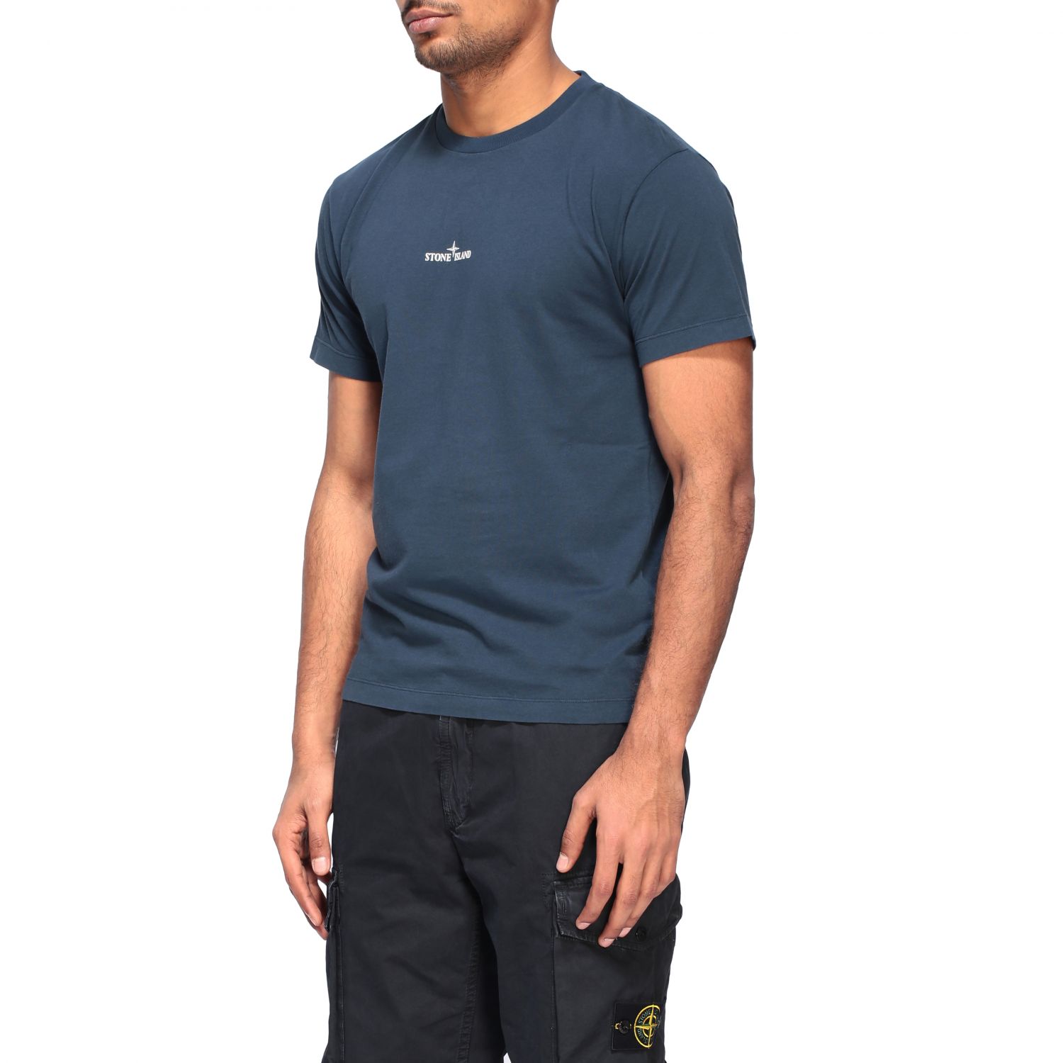 stone island crew neck t shirt