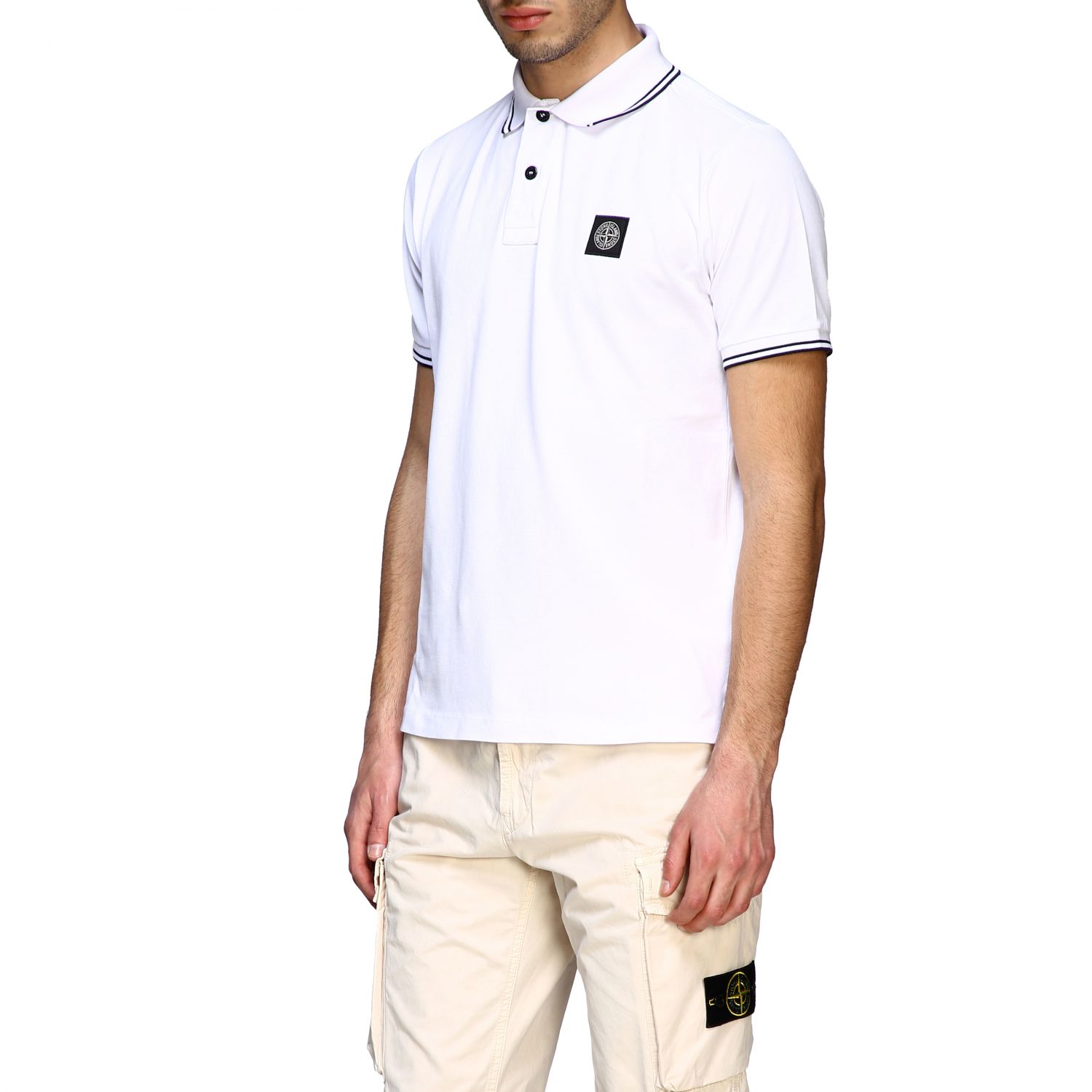 stone island t shirt white